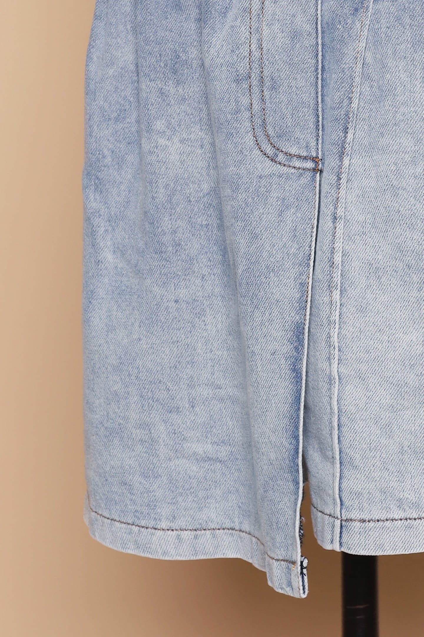PO - Pham Skorts in Blue Denim