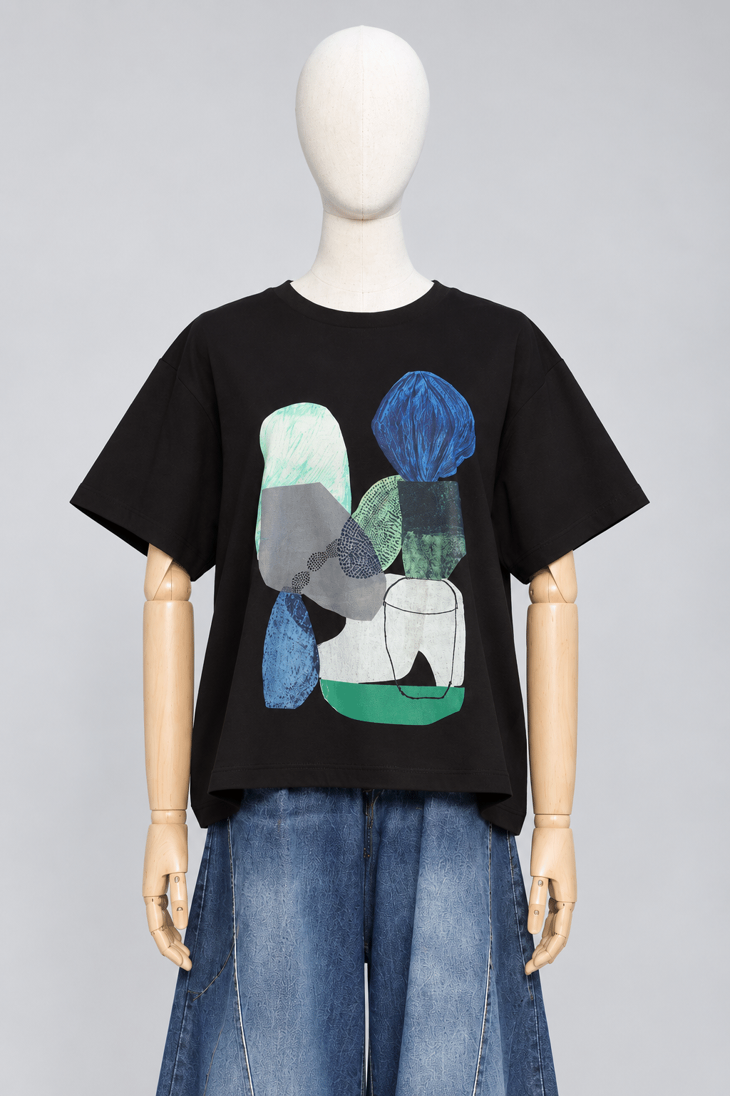 PO - Raenelle Abstract Printed Top