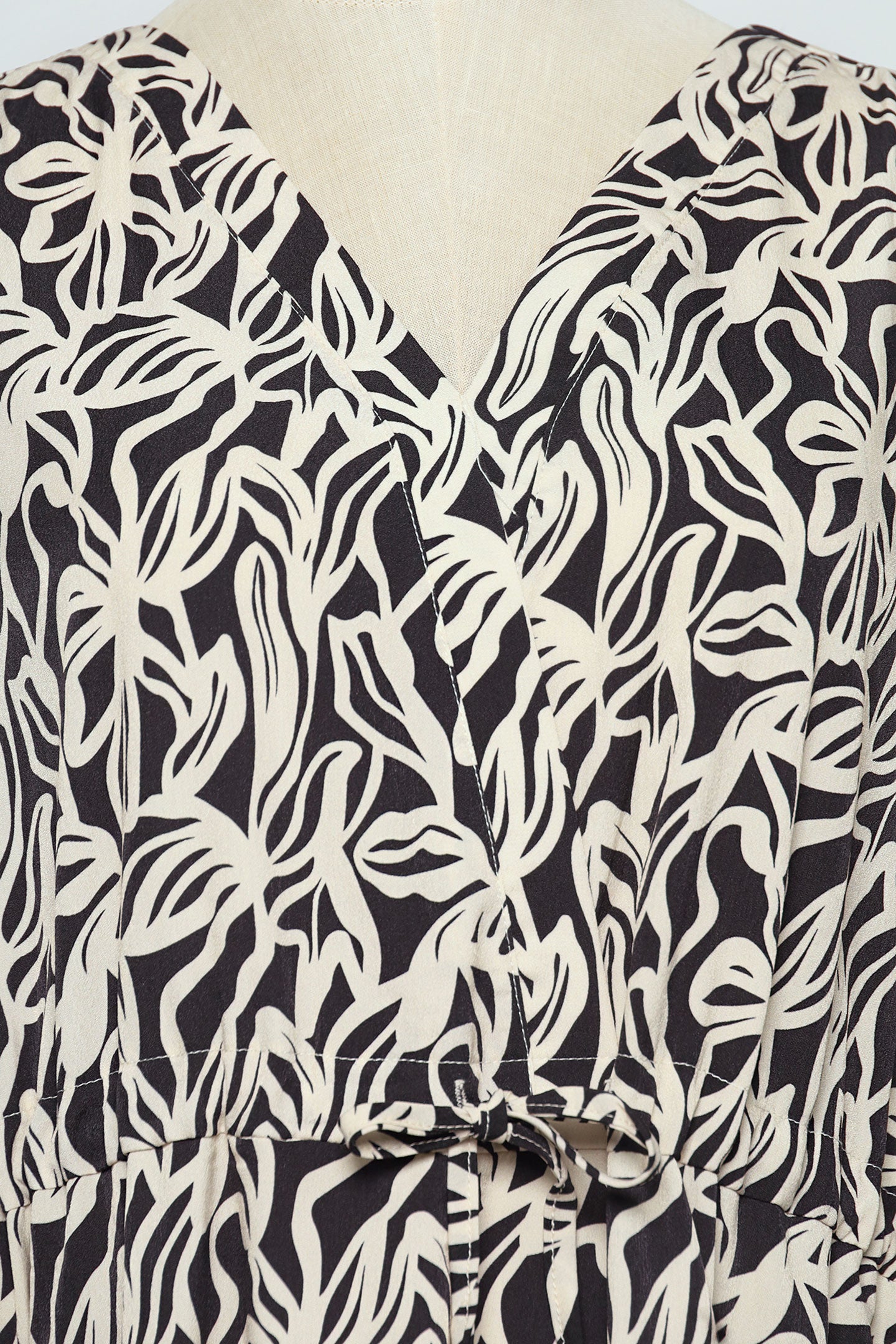 PO - Reisha Dress in Palm Noir