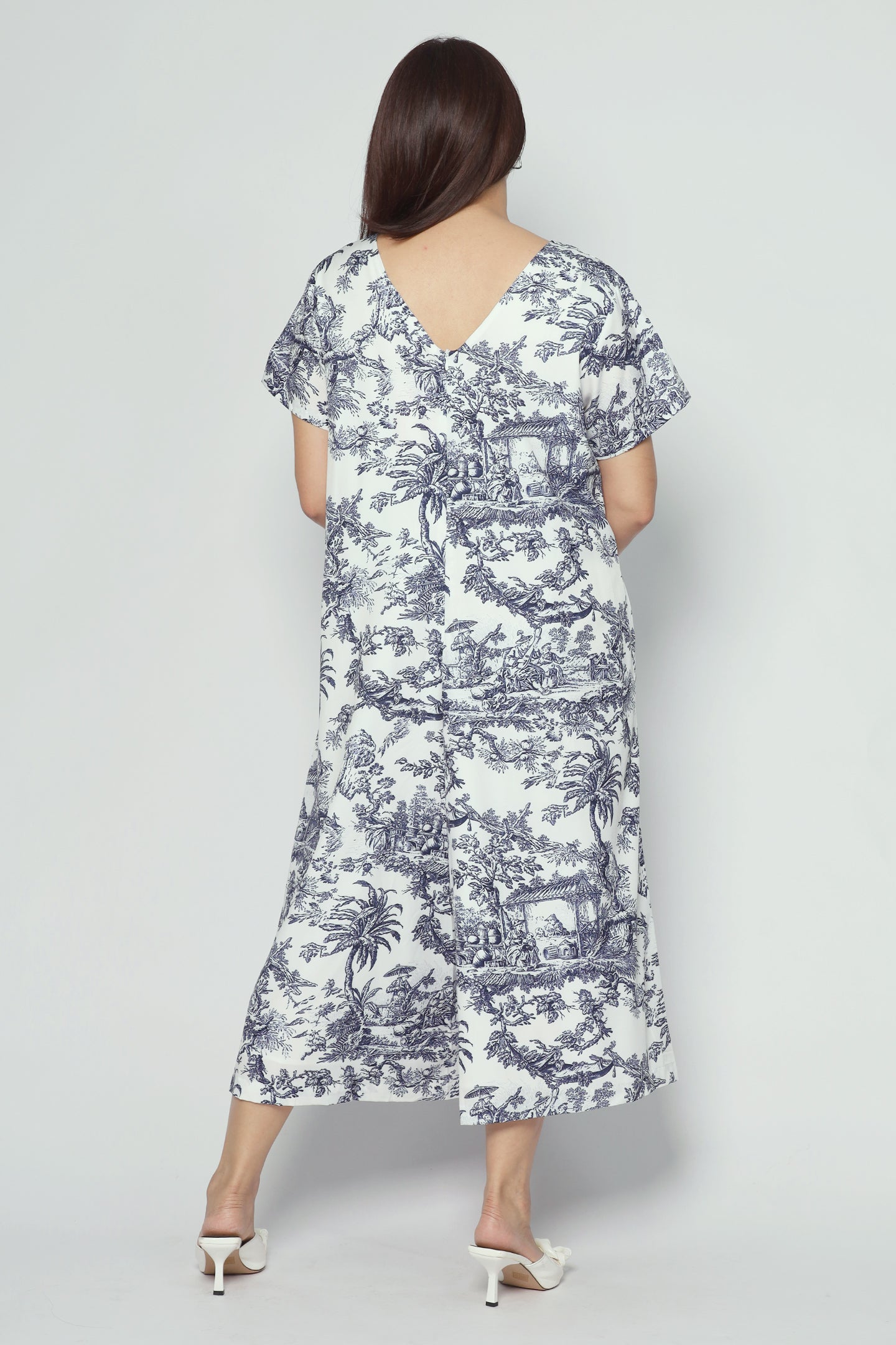 Backorders Shirokuro Jumpsuit in Leafy Retreat
