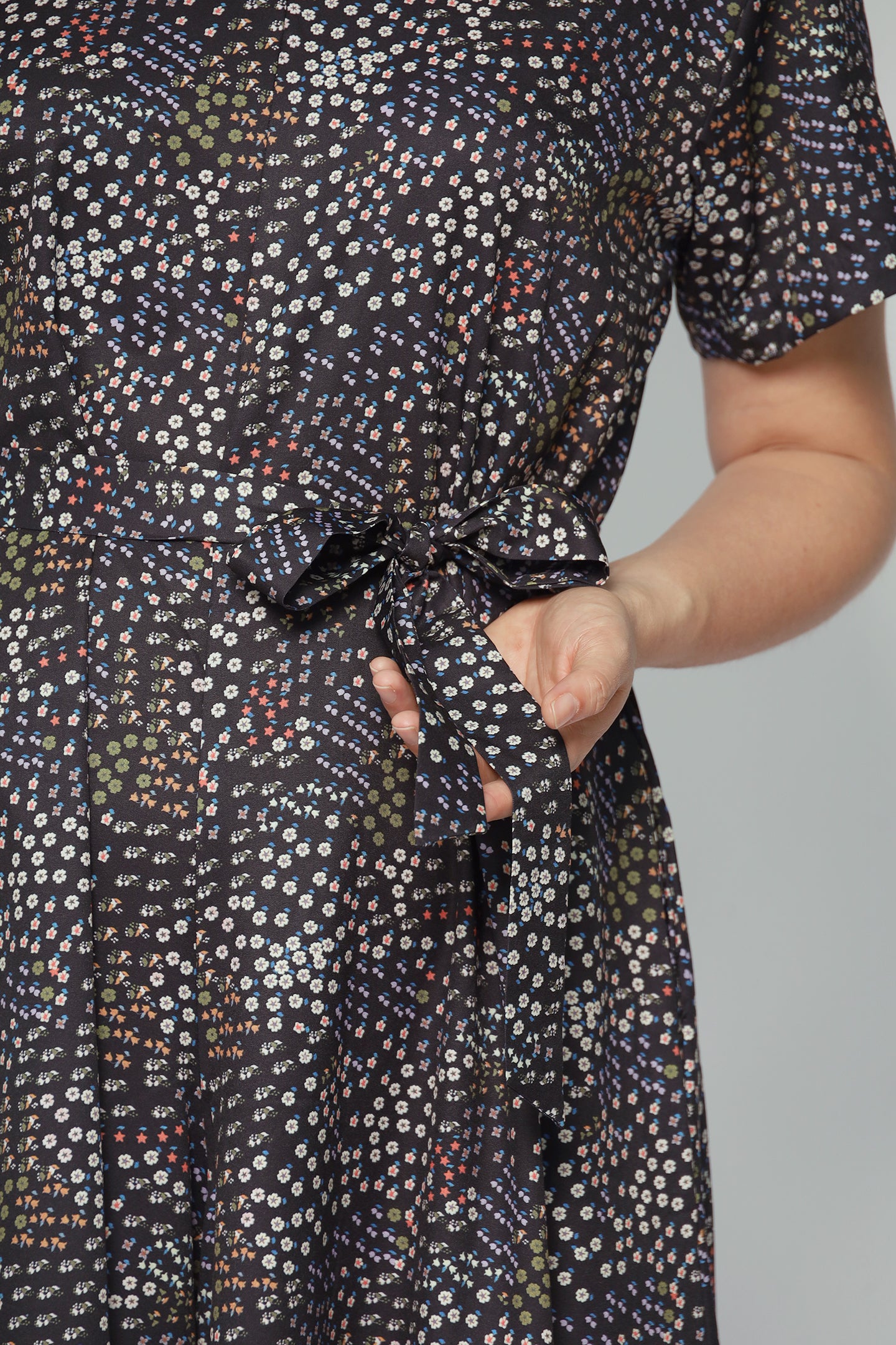 Shirokuro Jumpsuit in Tiny Florets