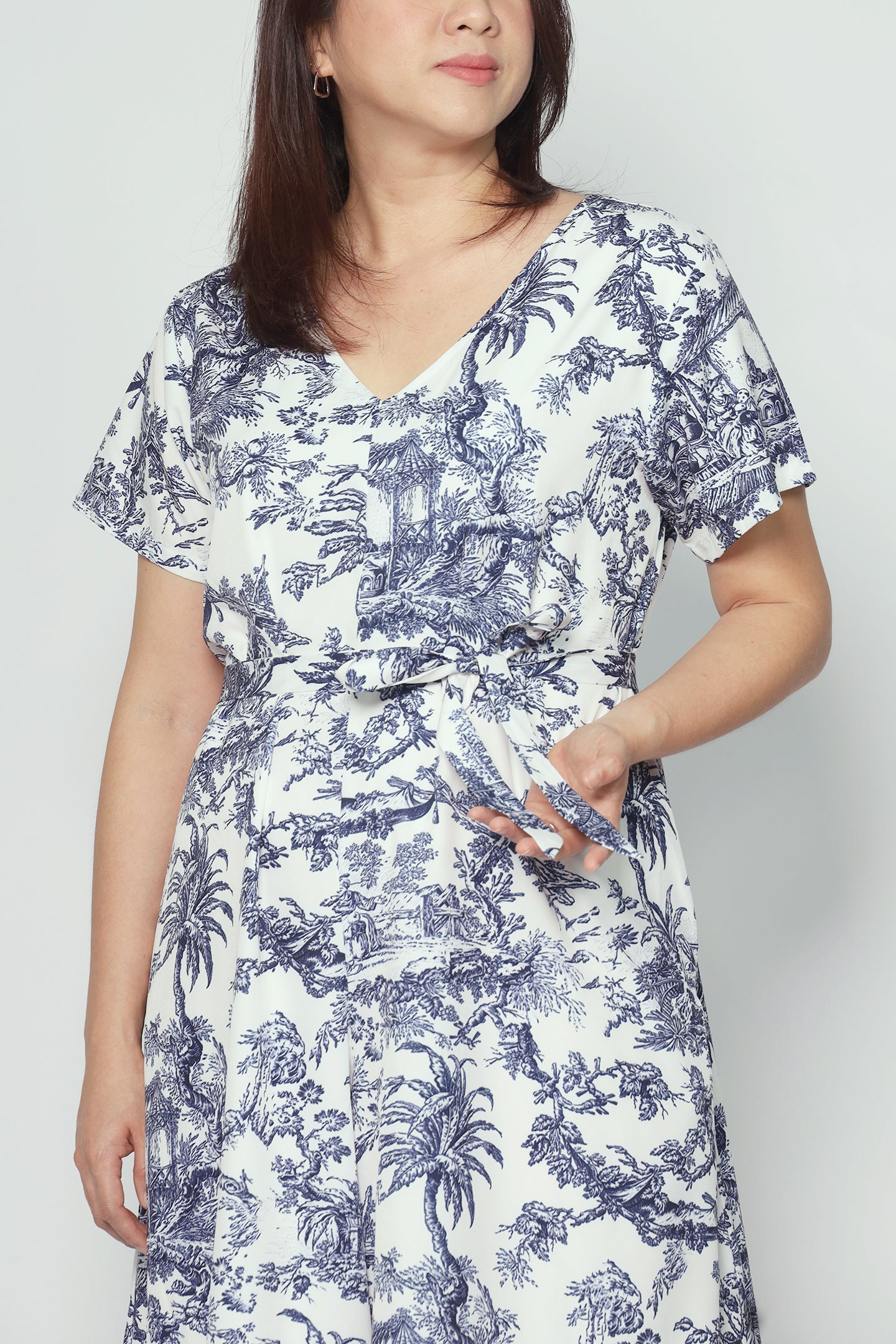 Backorders Shirokuro Jumpsuit in Leafy Retreat