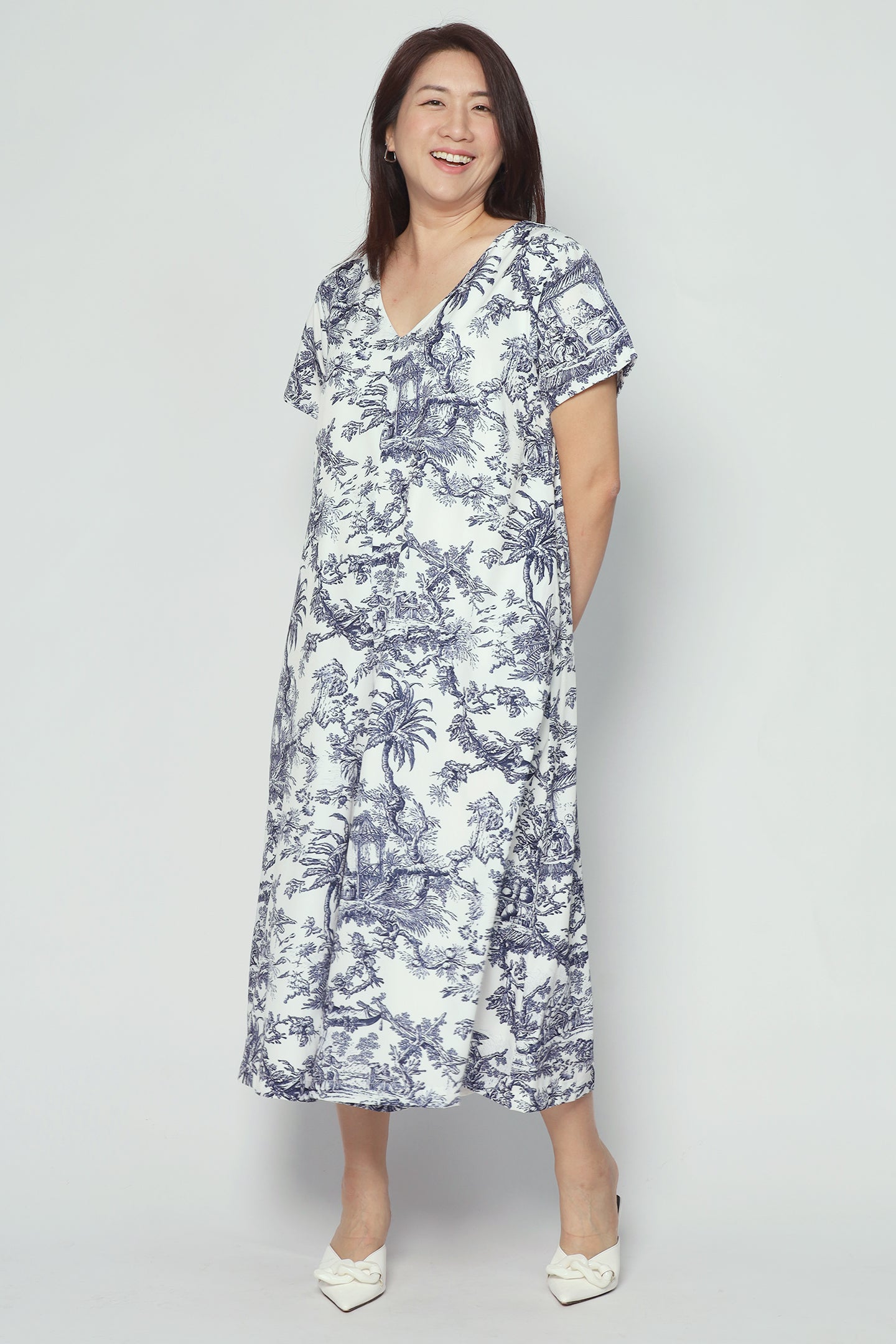 Backorders Shirokuro Jumpsuit in Leafy Retreat