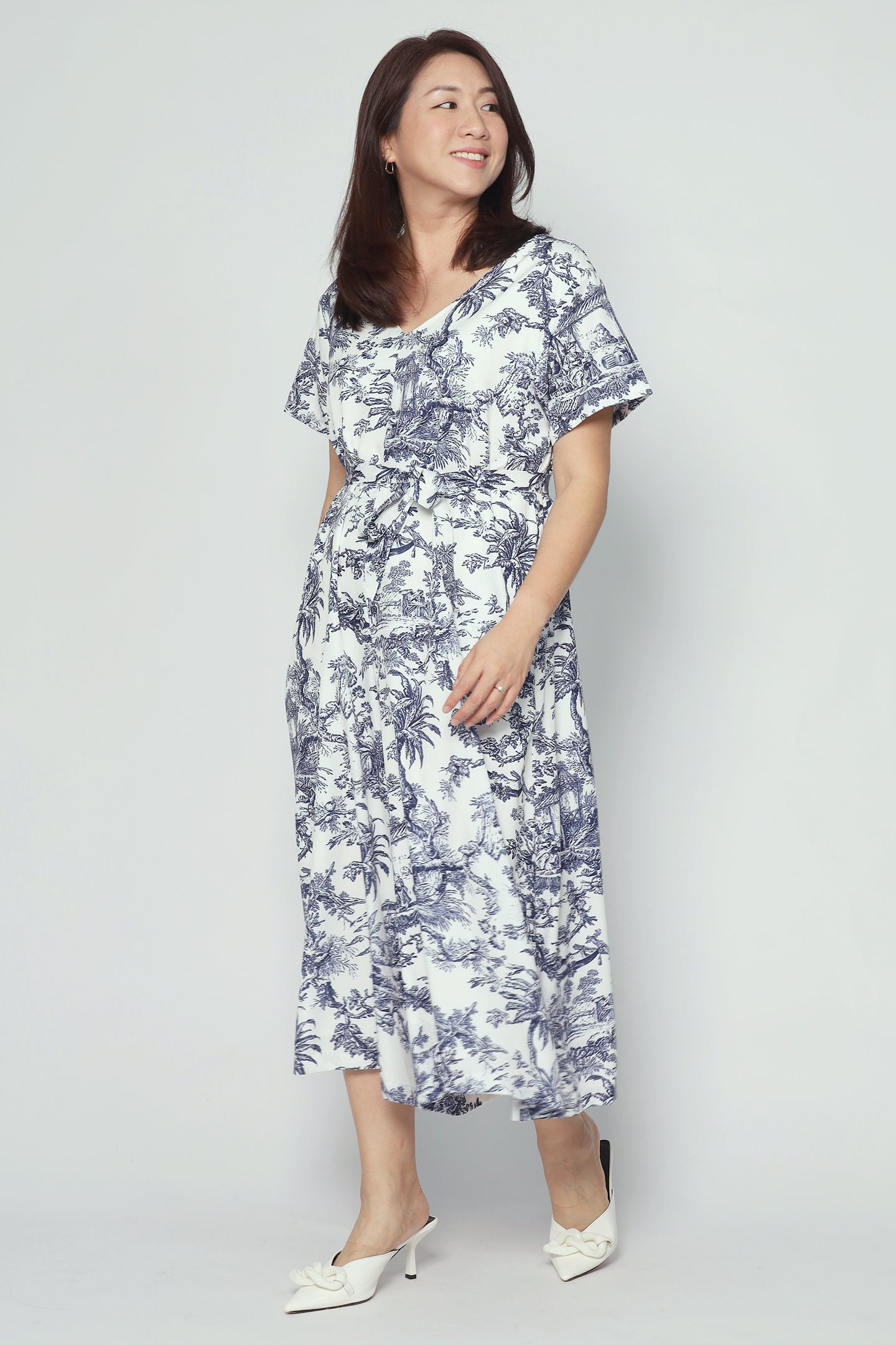 Backorders Shirokuro Jumpsuit in Leafy Retreat