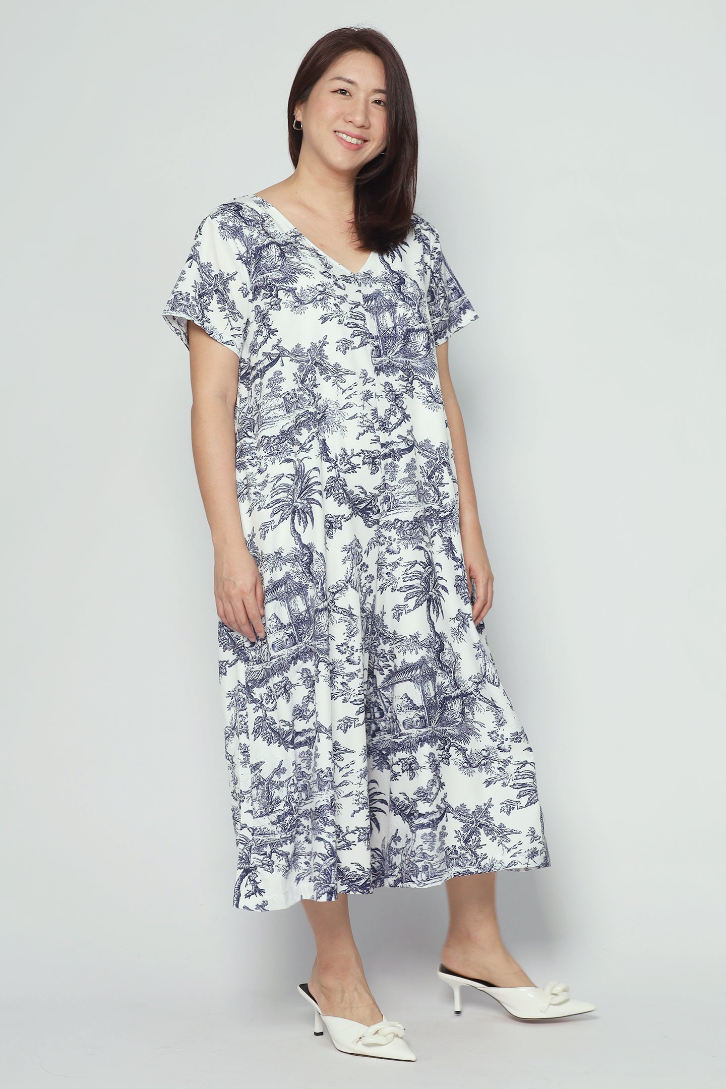 Backorders Shirokuro Jumpsuit in Leafy Retreat