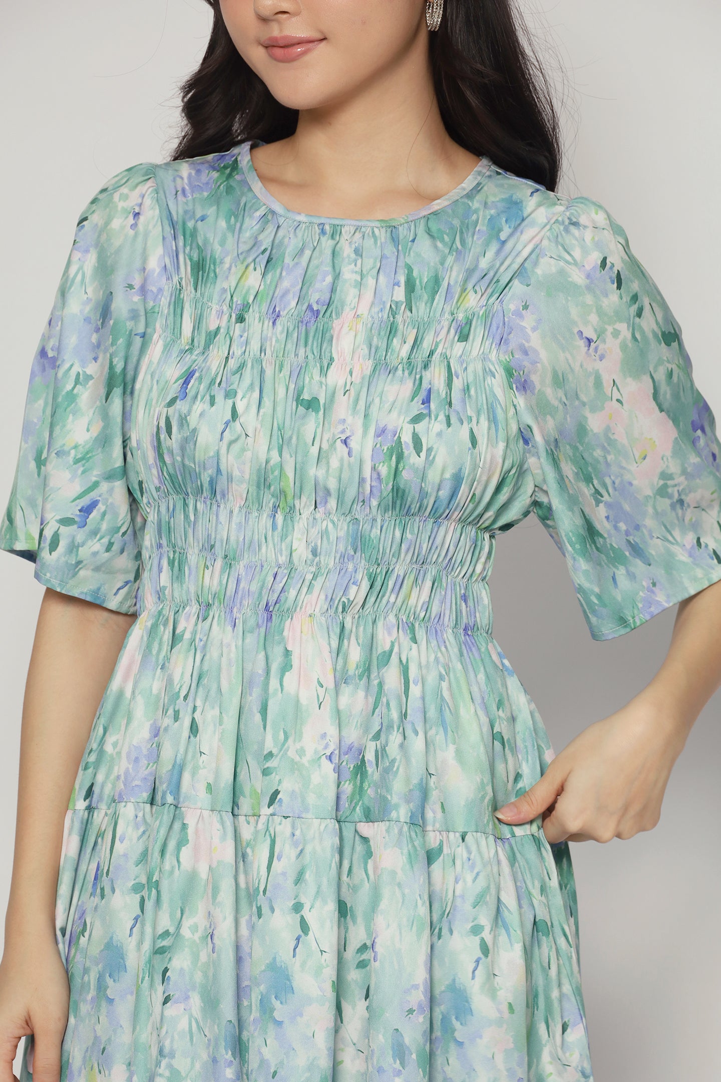 Soha Dress in Meadow Mist