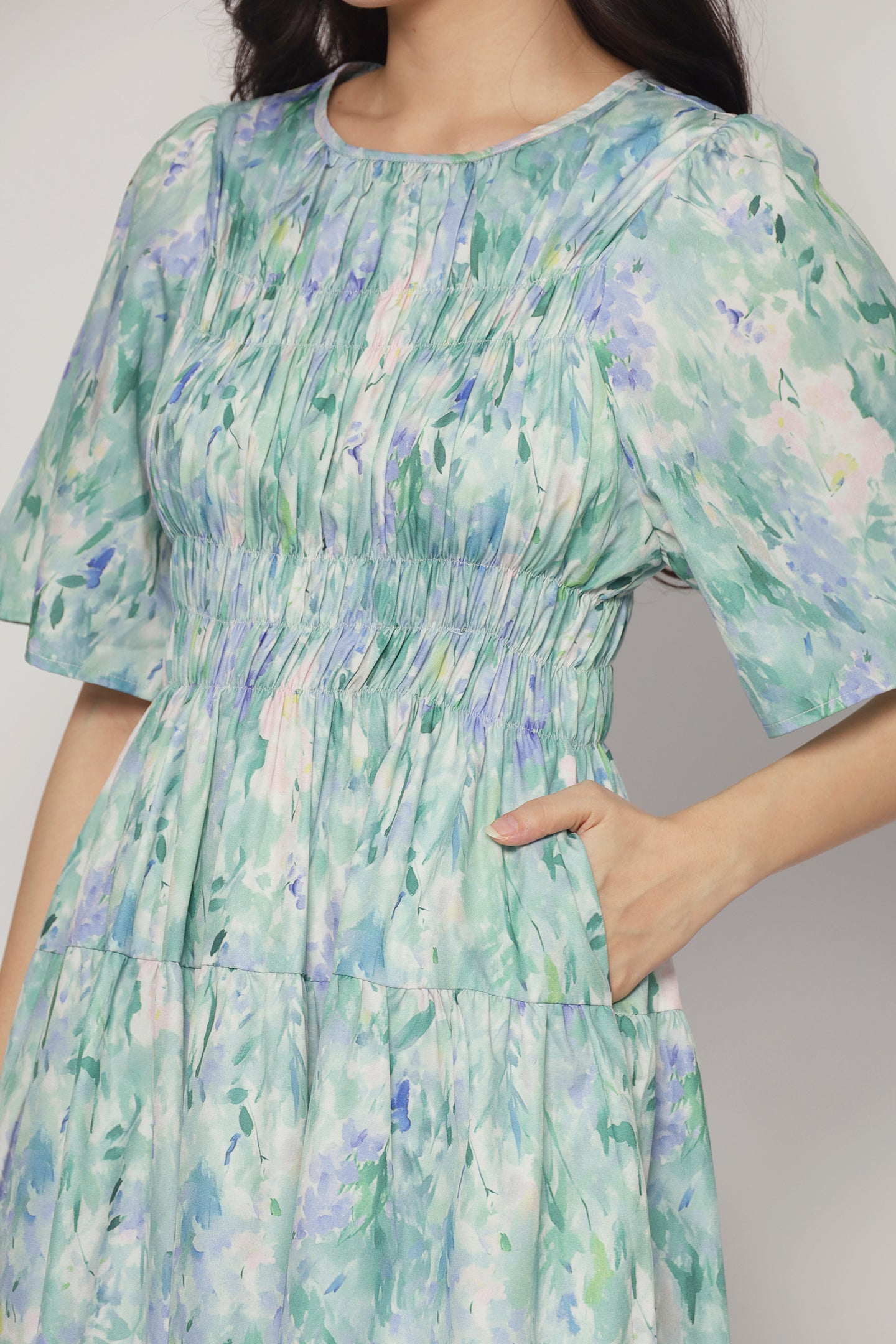 Soha Dress in Meadow Mist