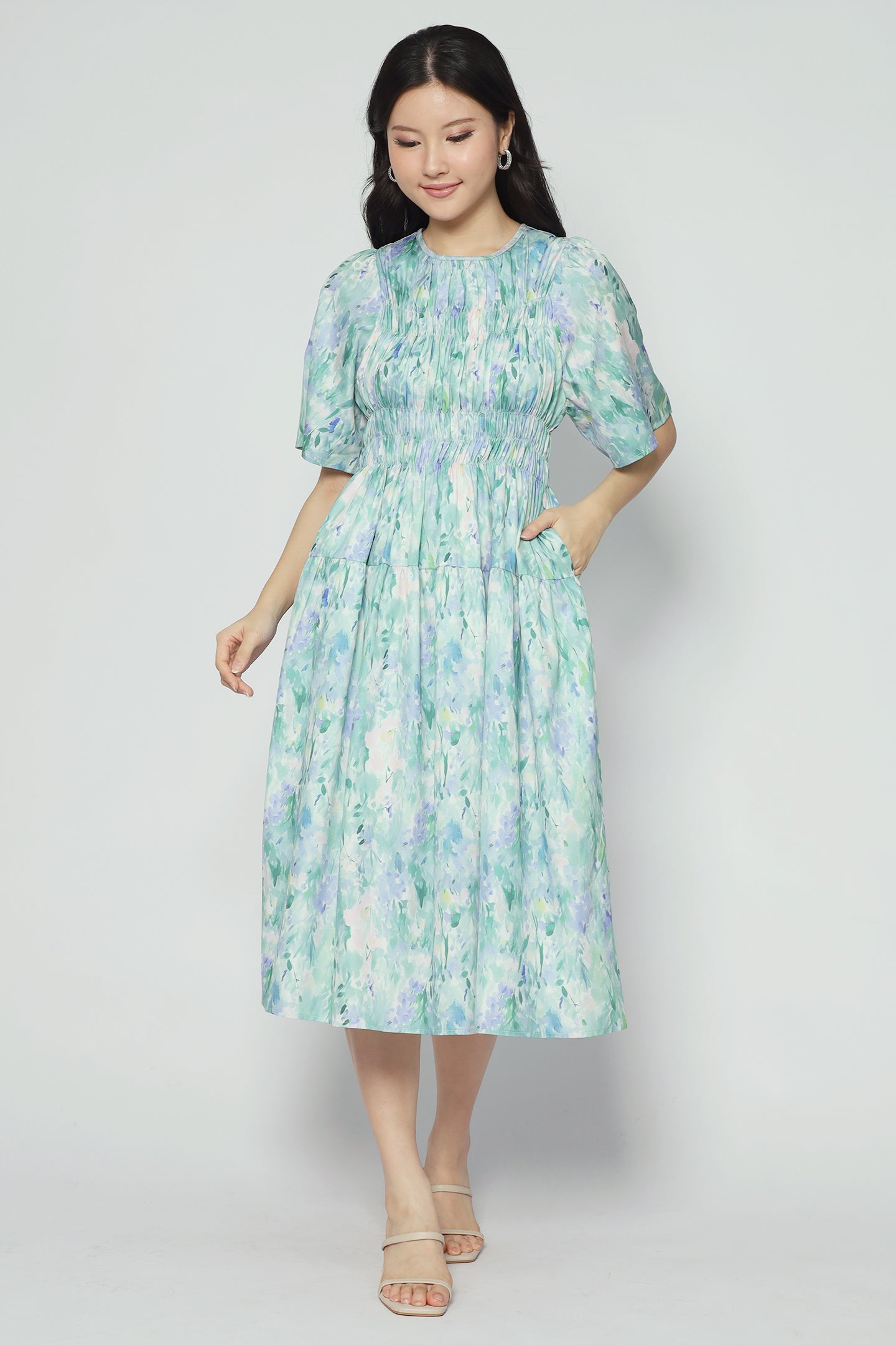 Soha Dress in Meadow Mist