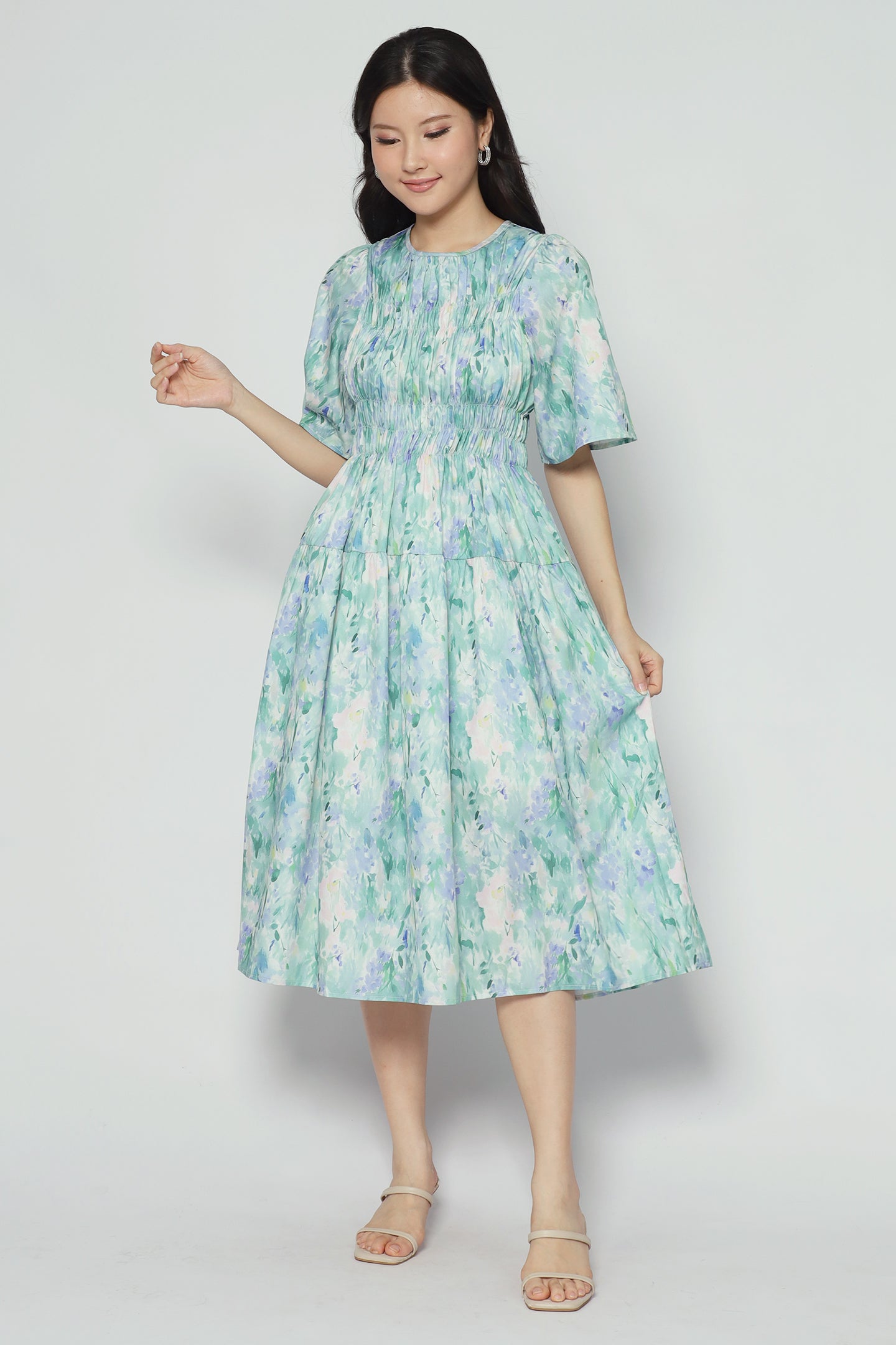 Soha Dress in Meadow Mist