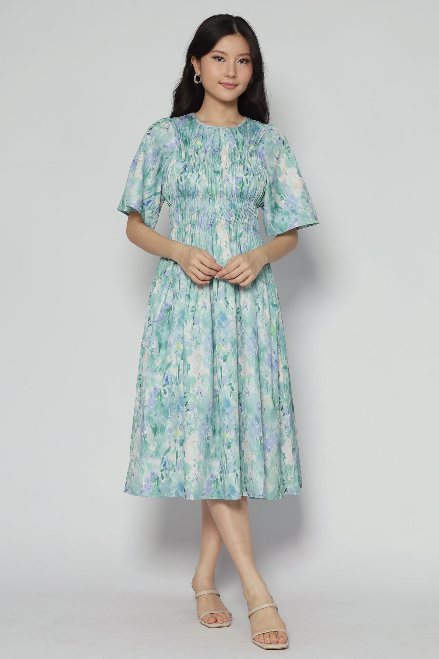 Soha Dress in Meadow Mist