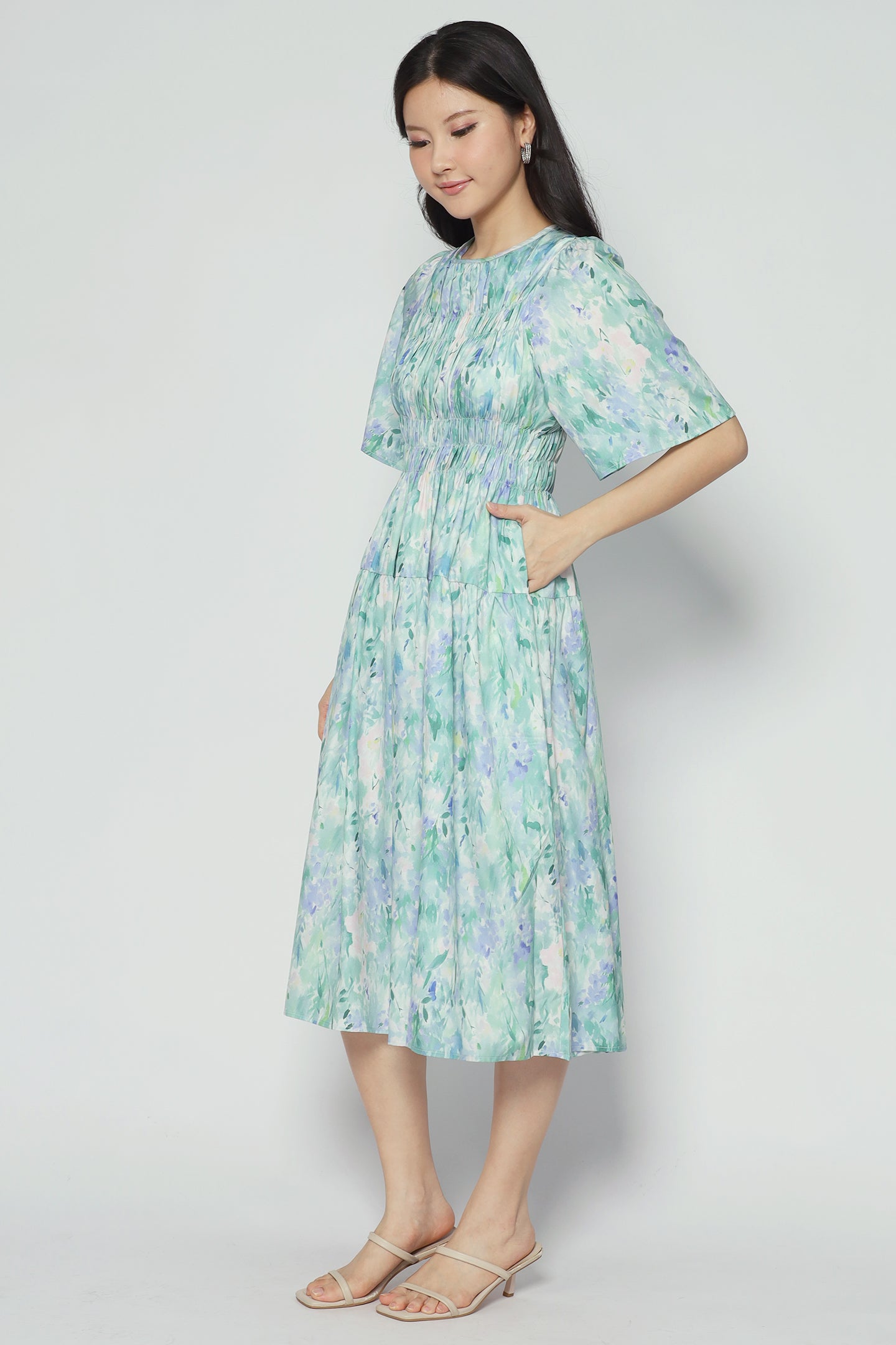 Soha Dress in Meadow Mist