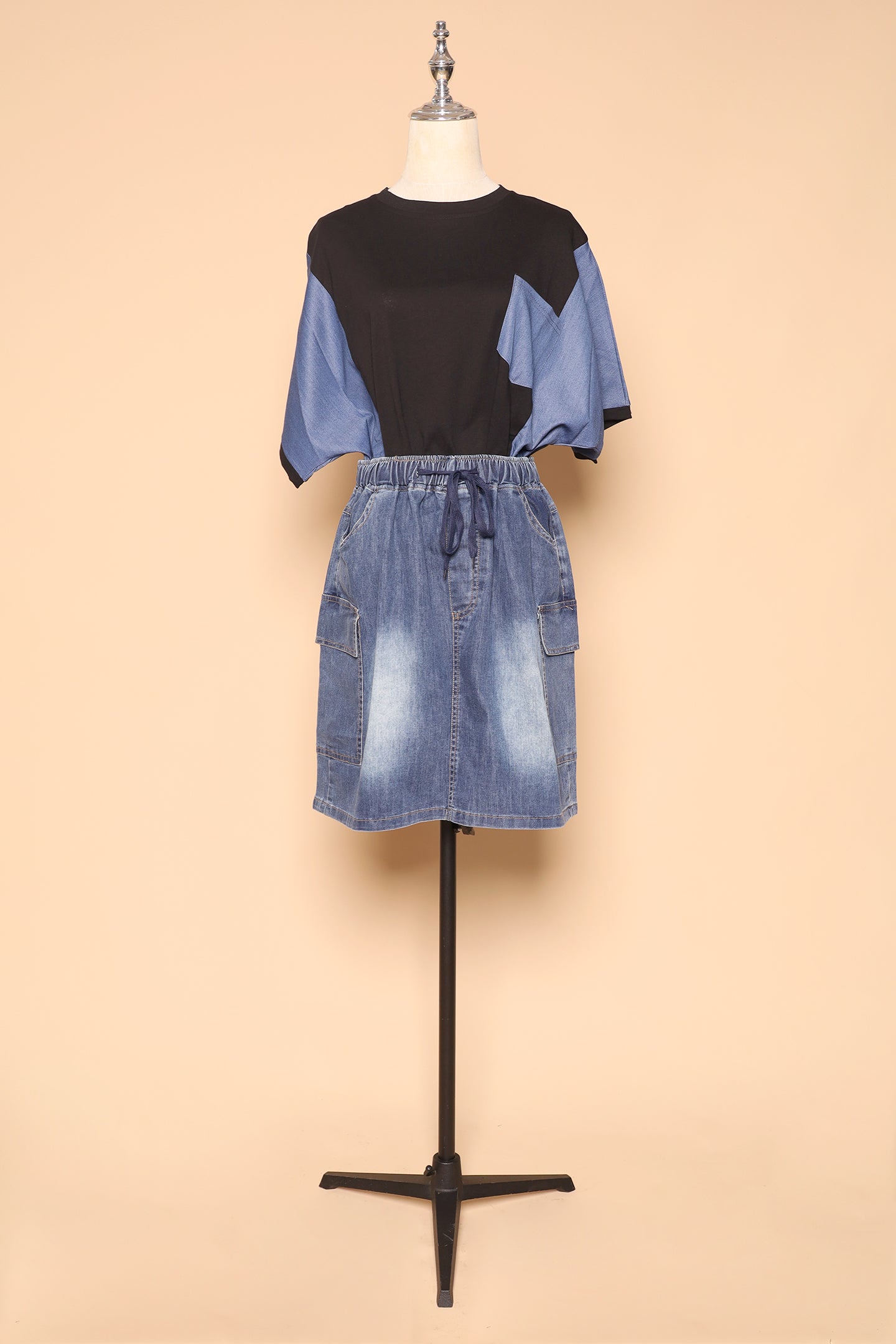 PO - Syri Skirt in Dark Denim