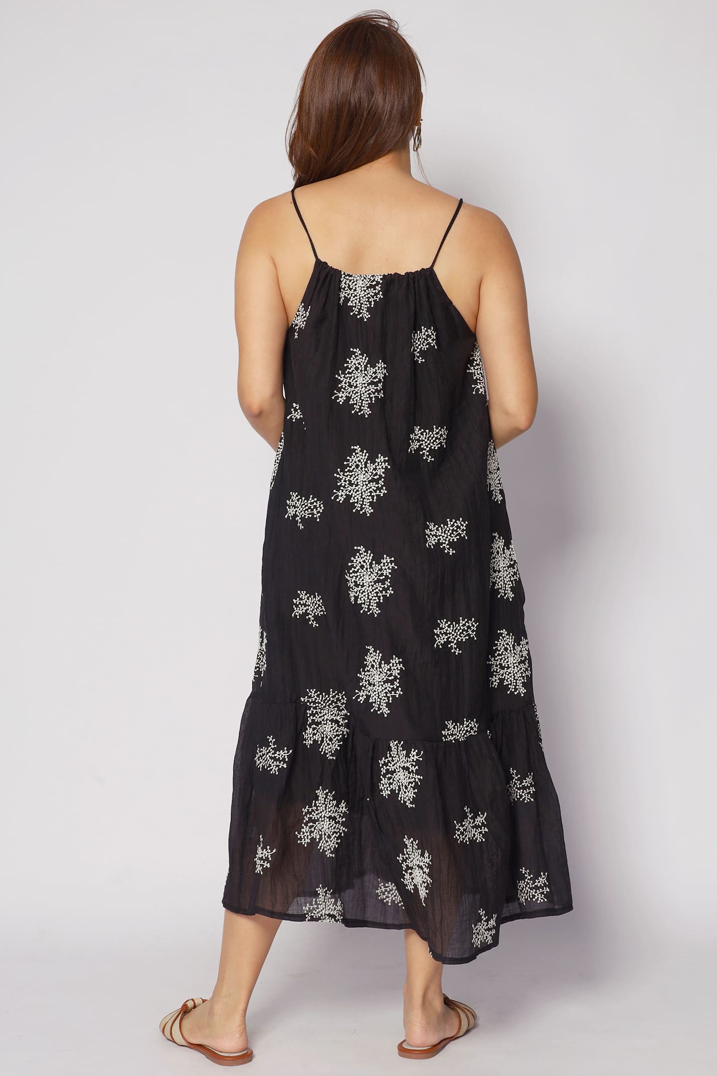 Samaria Floral Crochet Dress