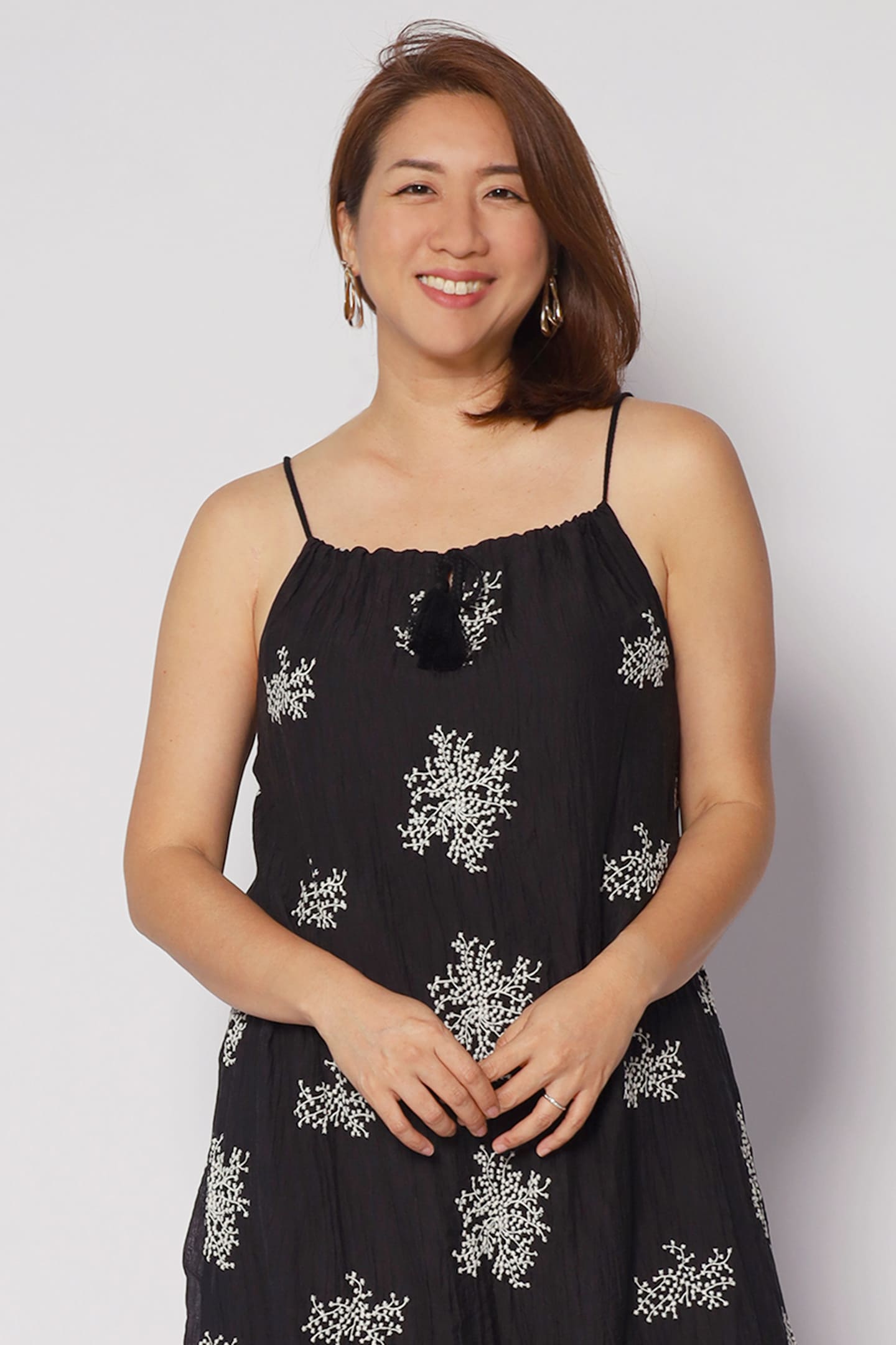 Samaria Floral Crochet Dress