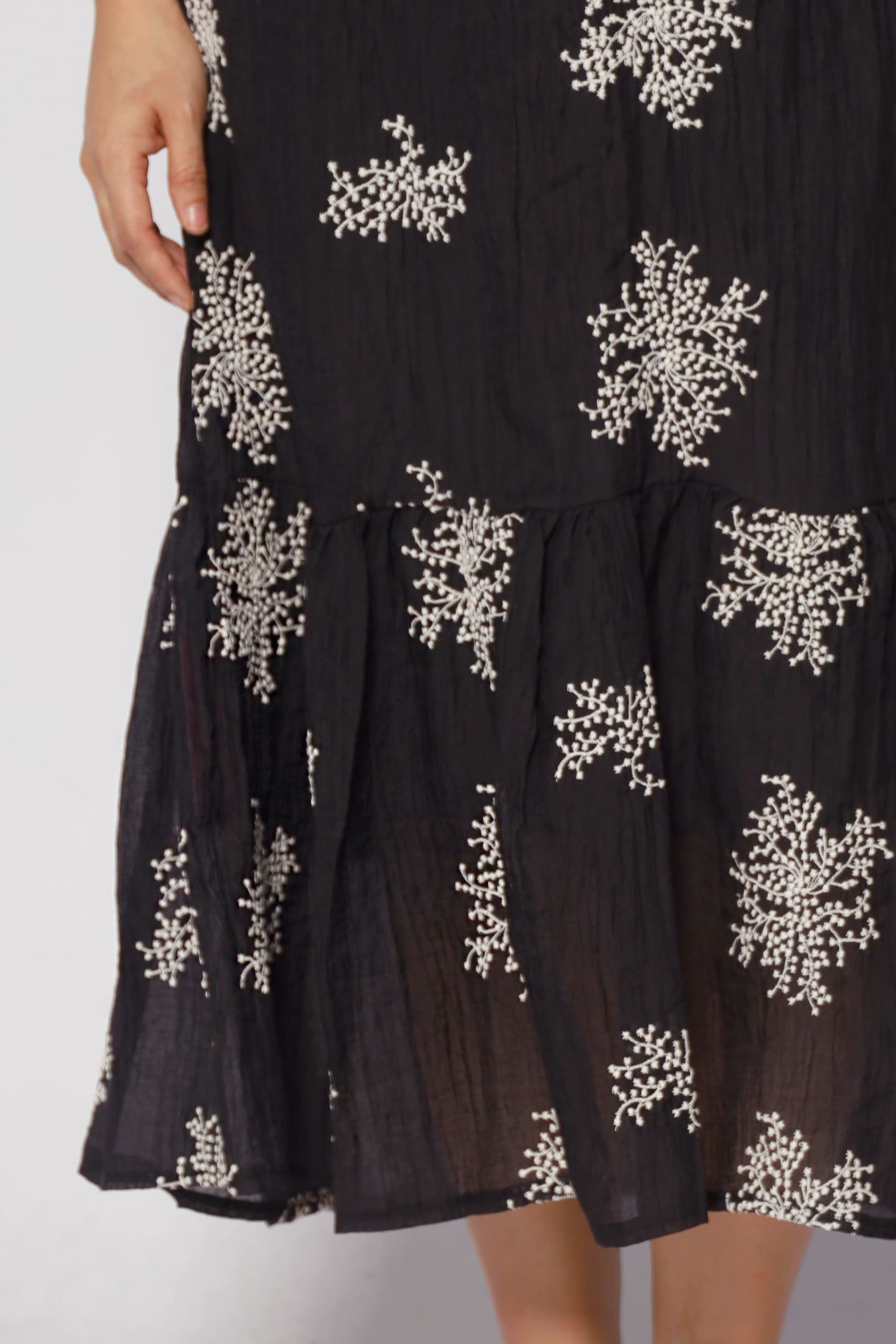 Samaria Floral Crochet Dress
