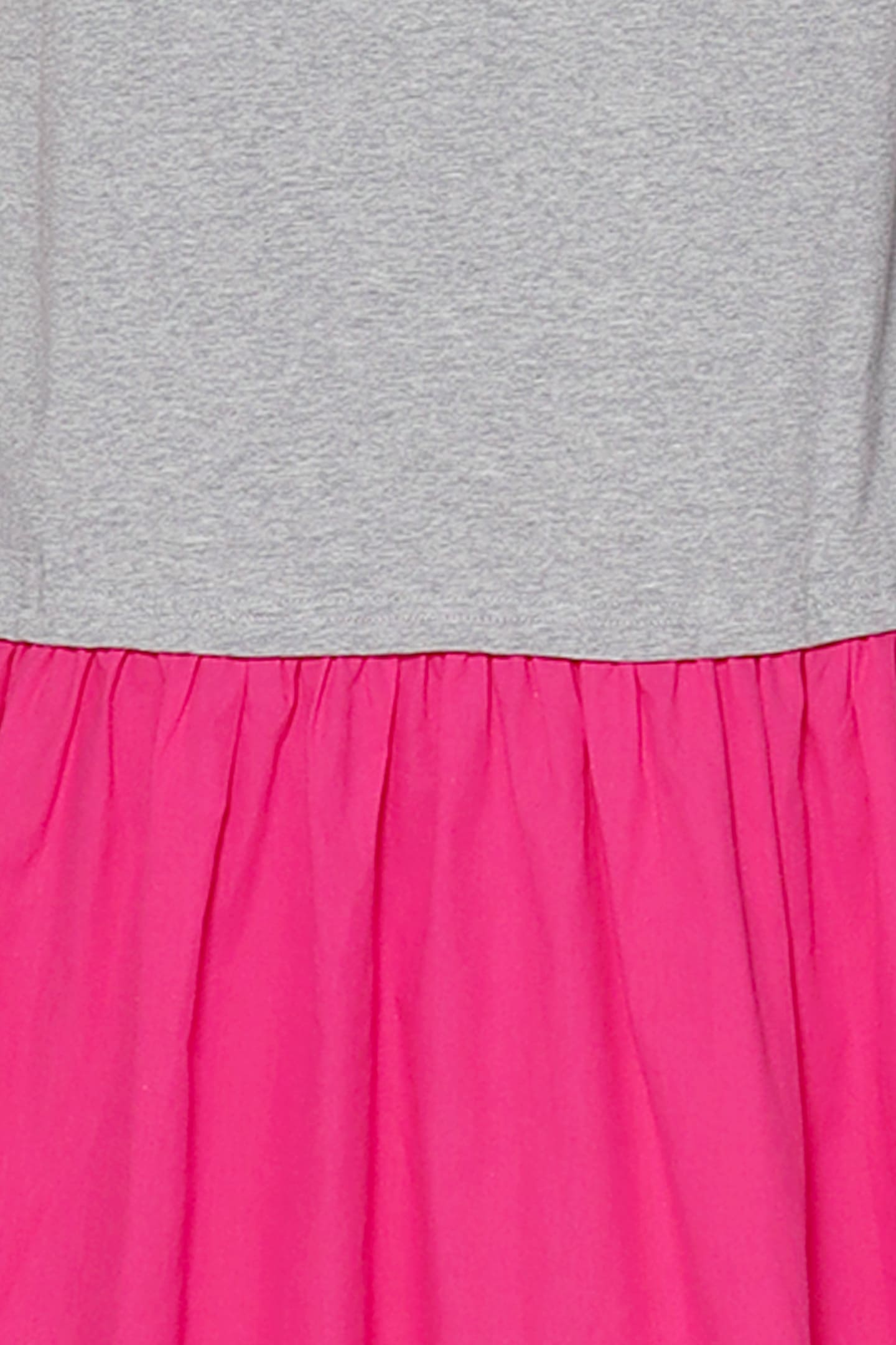 Sammie Colourblock Dress in Grey Pink