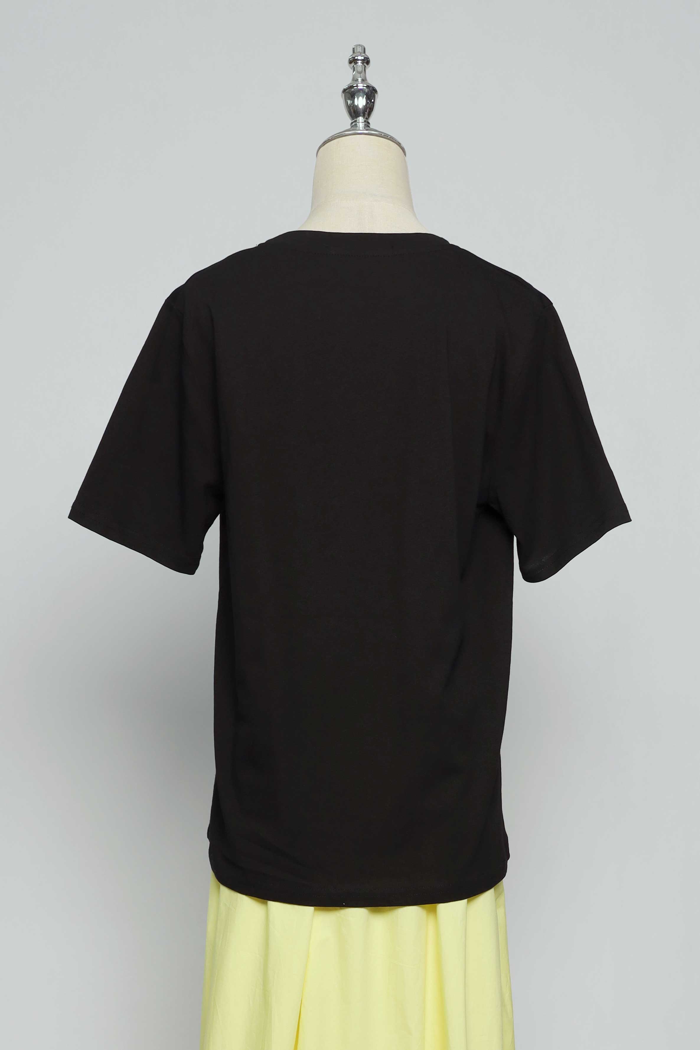 PO - Saranghae Hearts Top in Black