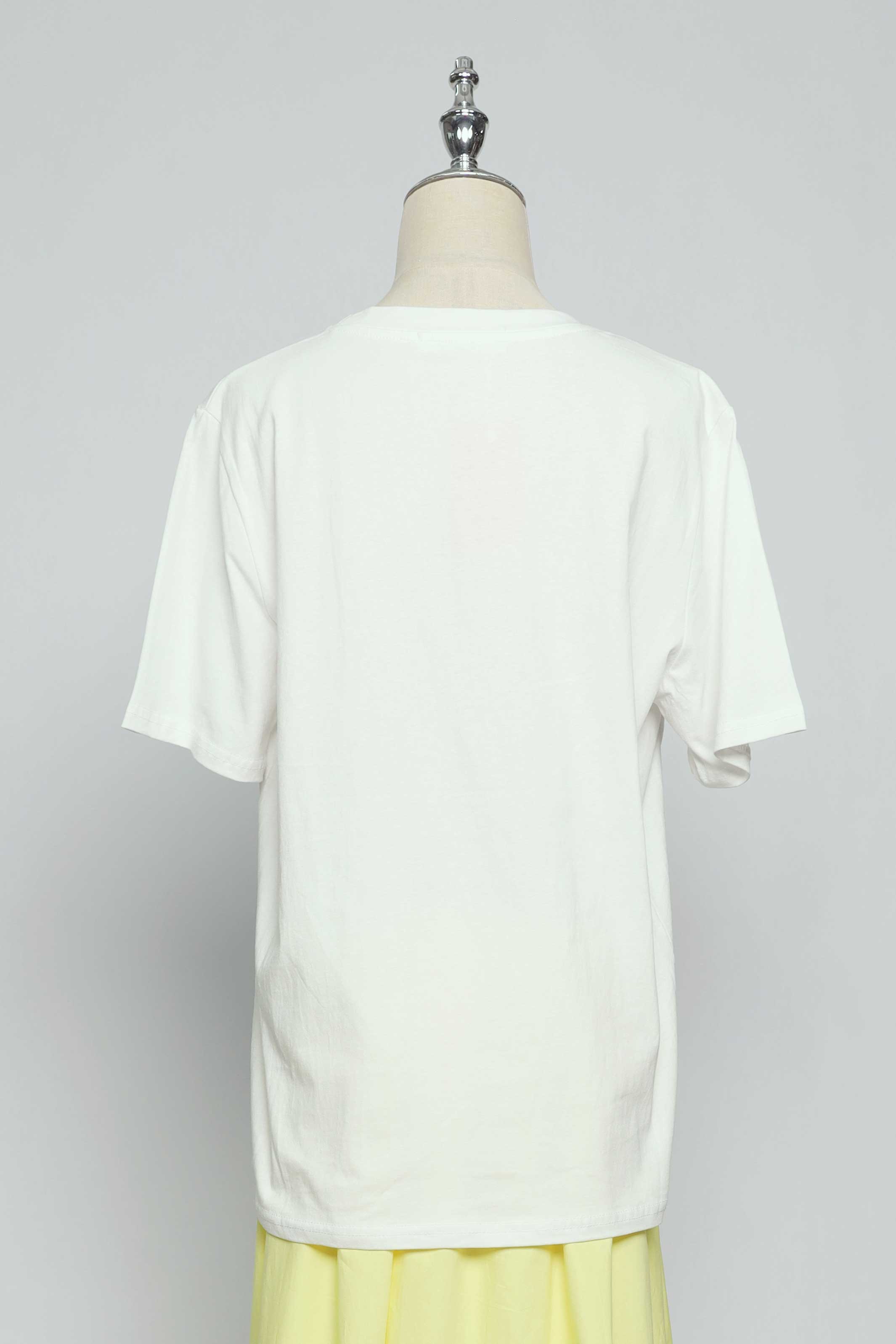 PO - Saranghae Hearts Top in White