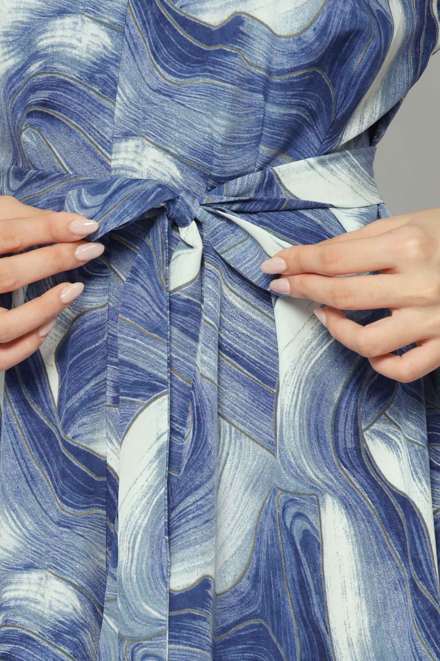 Shirokuro Jumpsuit in Blue Cove