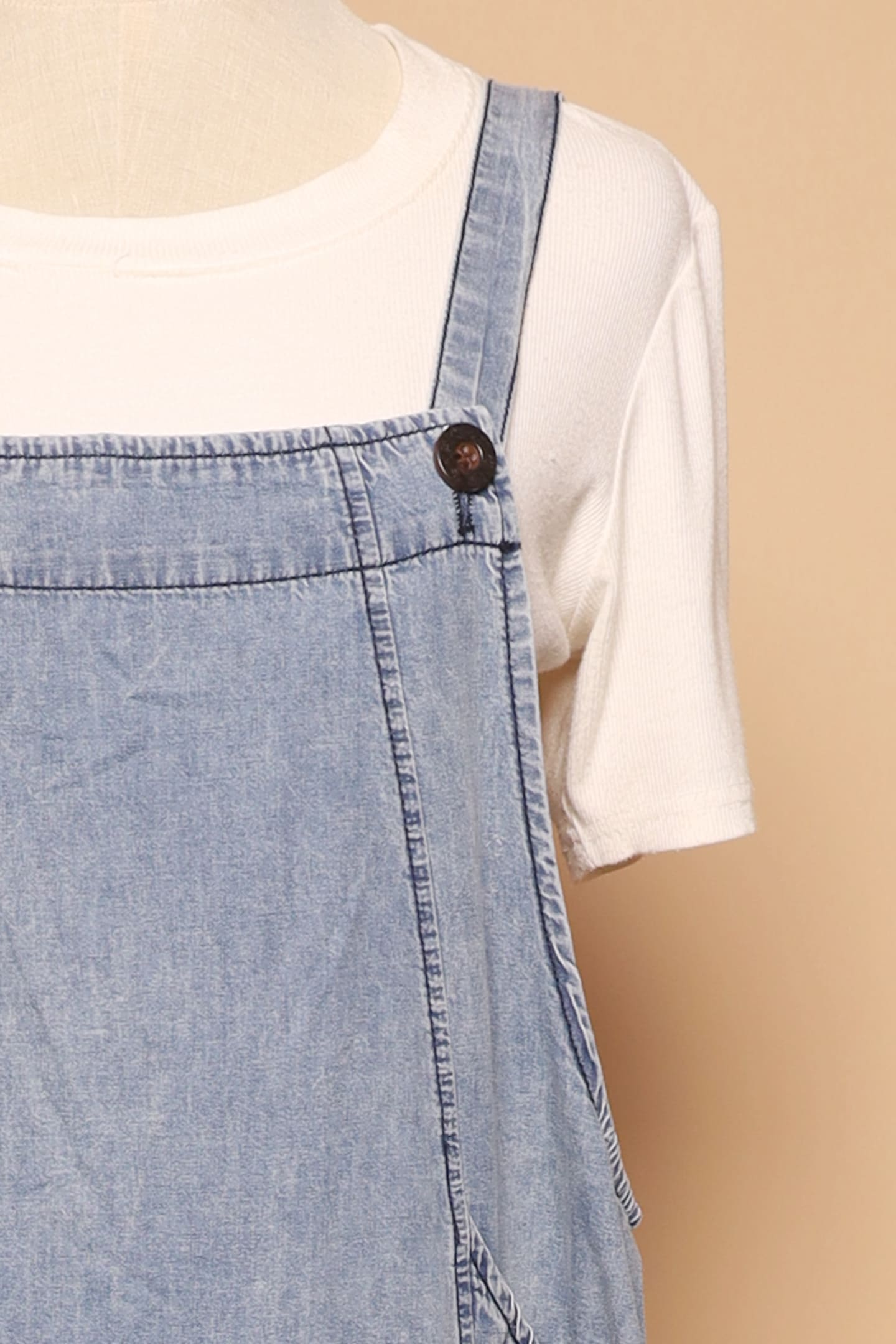 PO - Suppa Denim Pinafore Dress