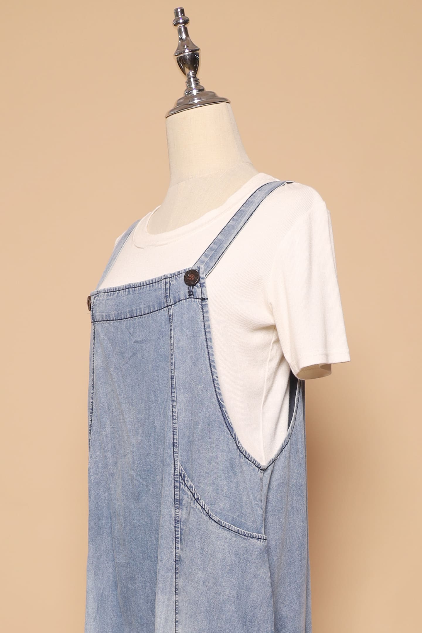 PO - Suppa Denim Pinafore Dress