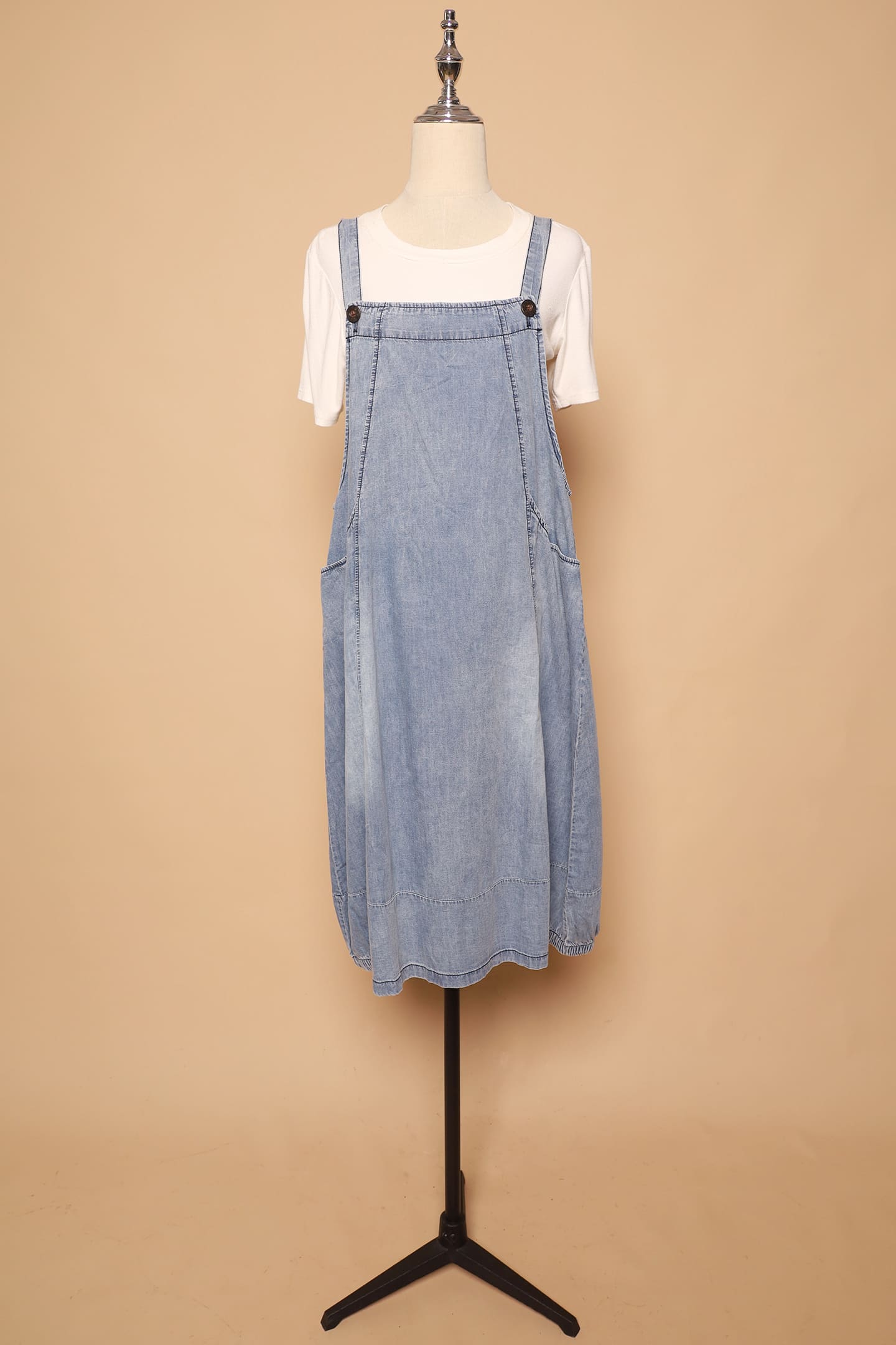 PO - Suppa Denim Pinafore Dress