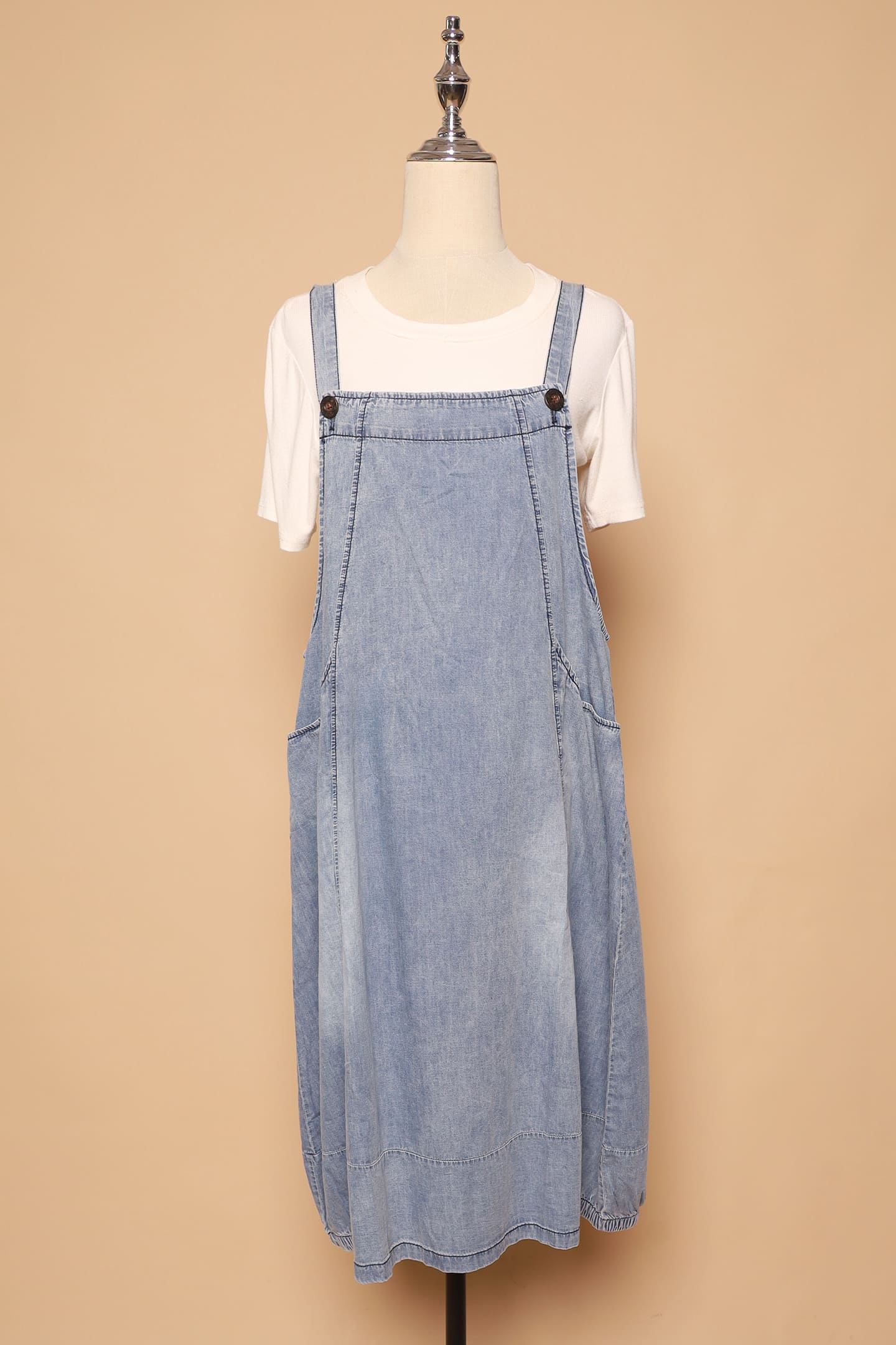 PO - Suppa Denim Pinafore Dress