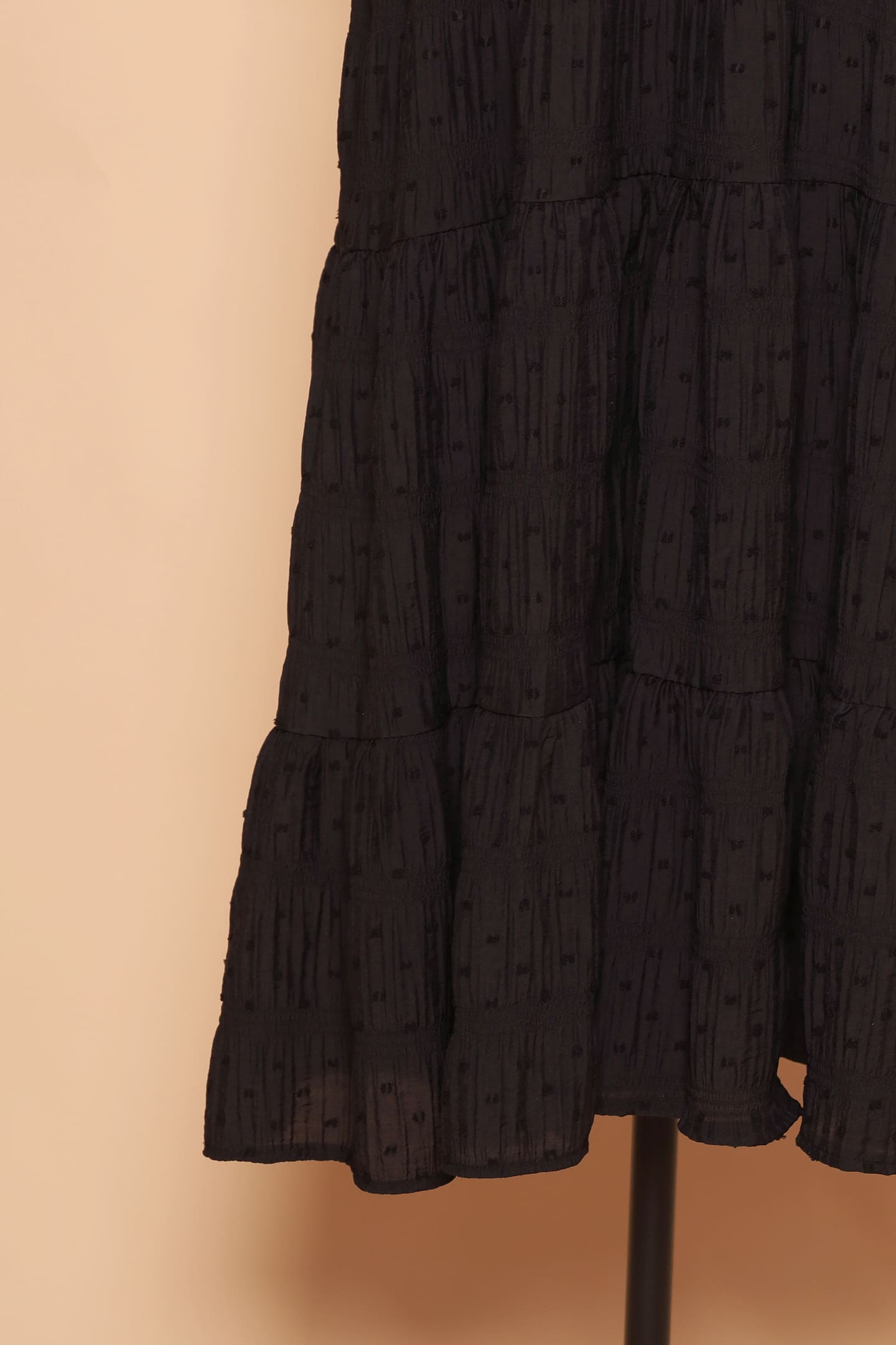 PO - Sydney Dress in Black Texture