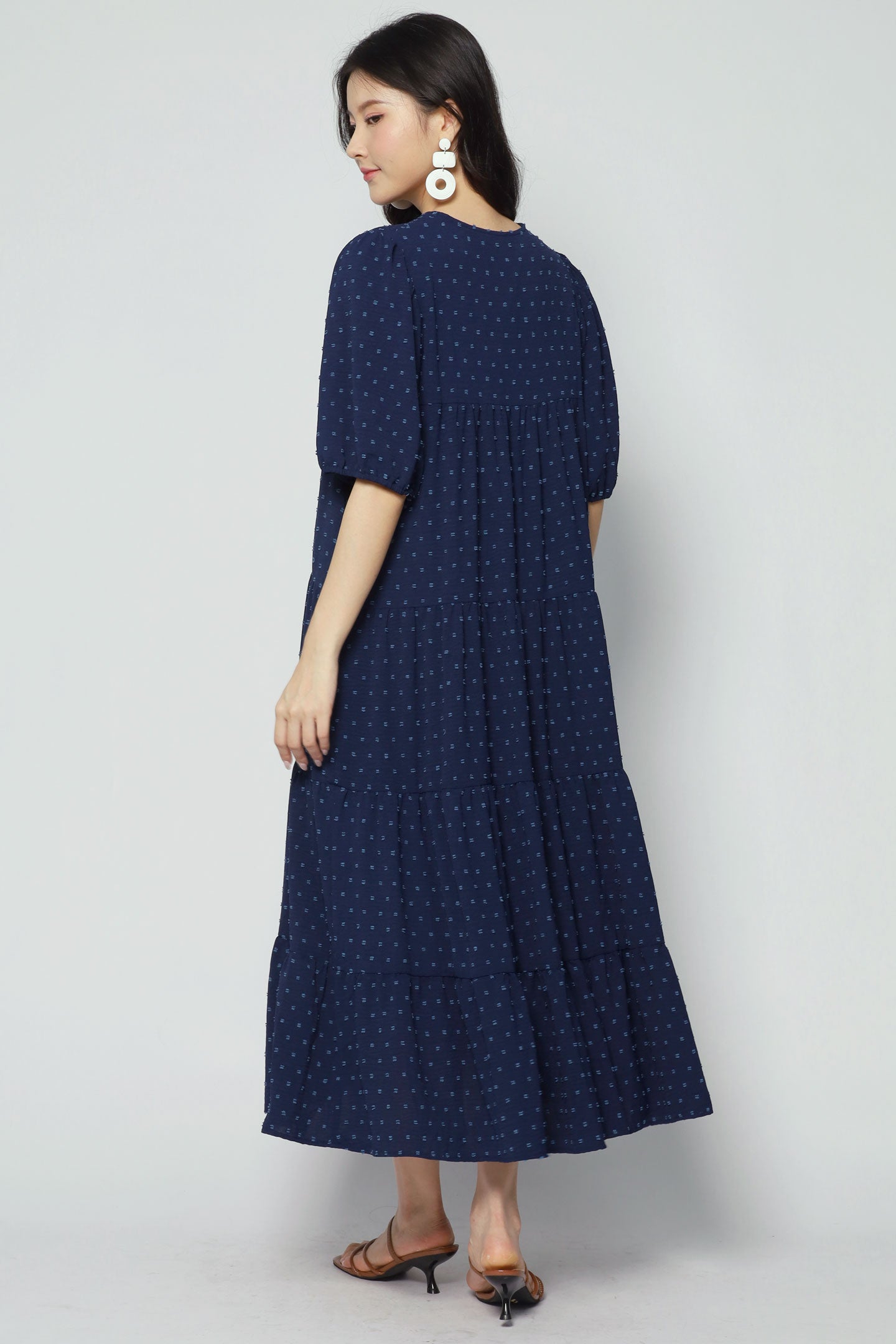 Sydney Dress in Blessed Indigo