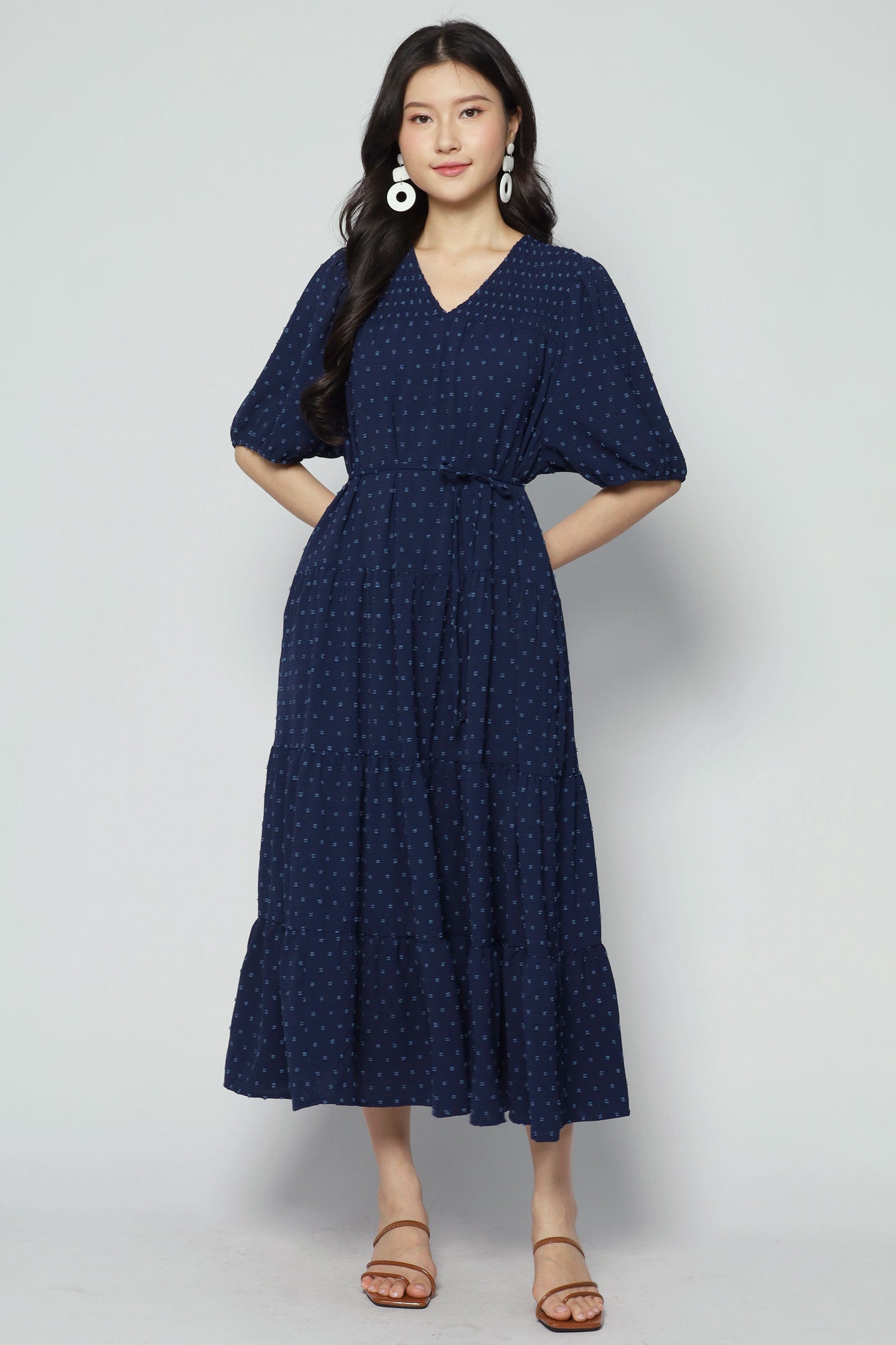 Sydney Dress in Blessed Indigo
