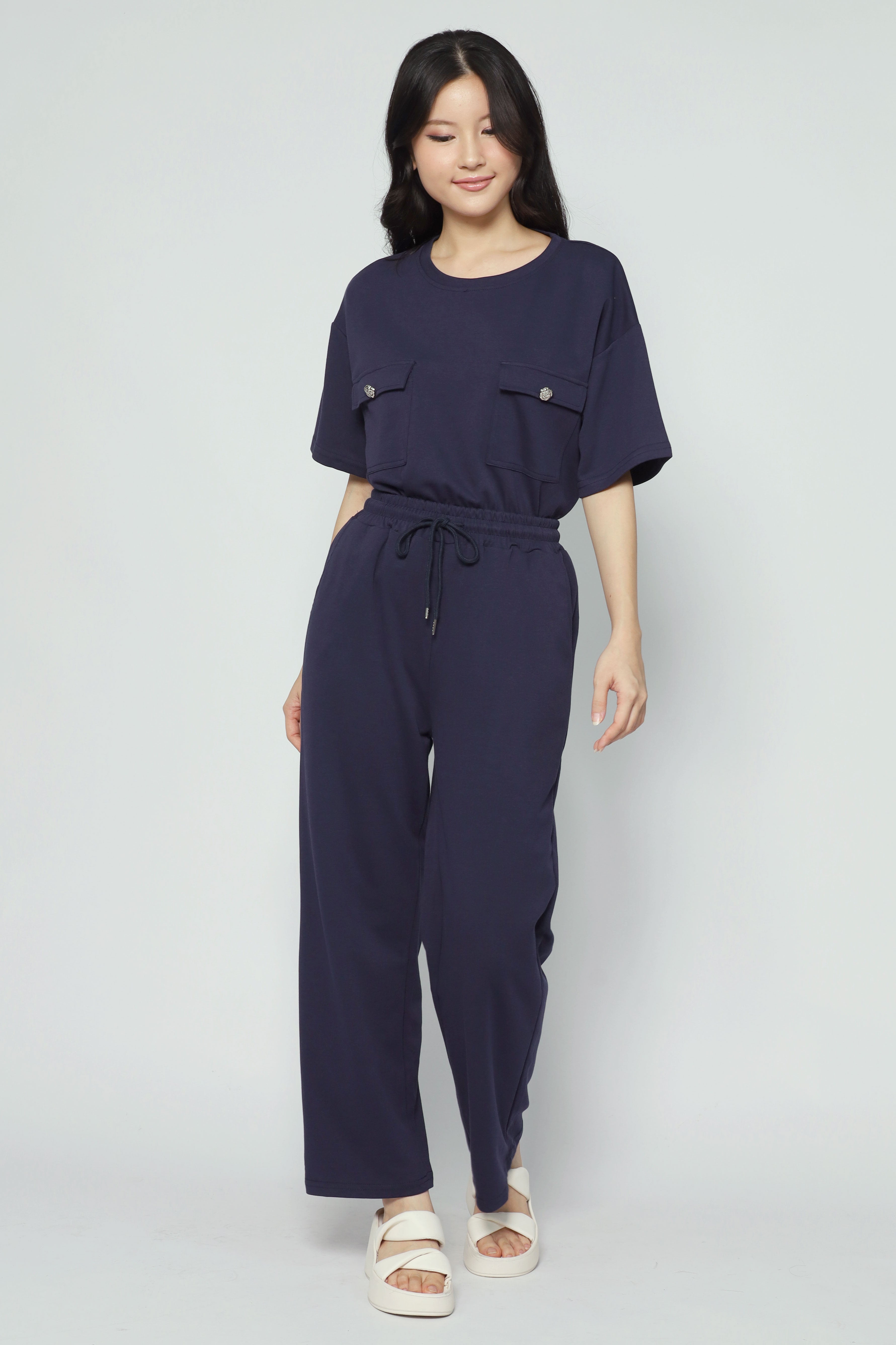 Teetee 2 in 1 Top and Pants Set in Blue