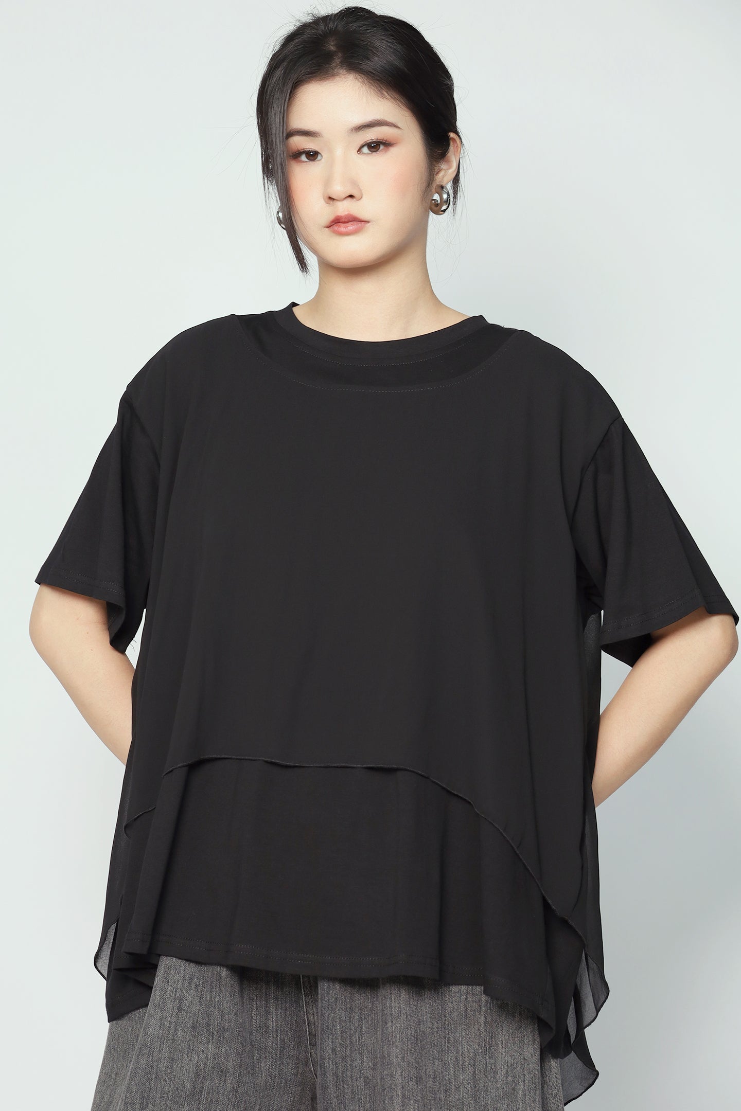 Tri Top in Black