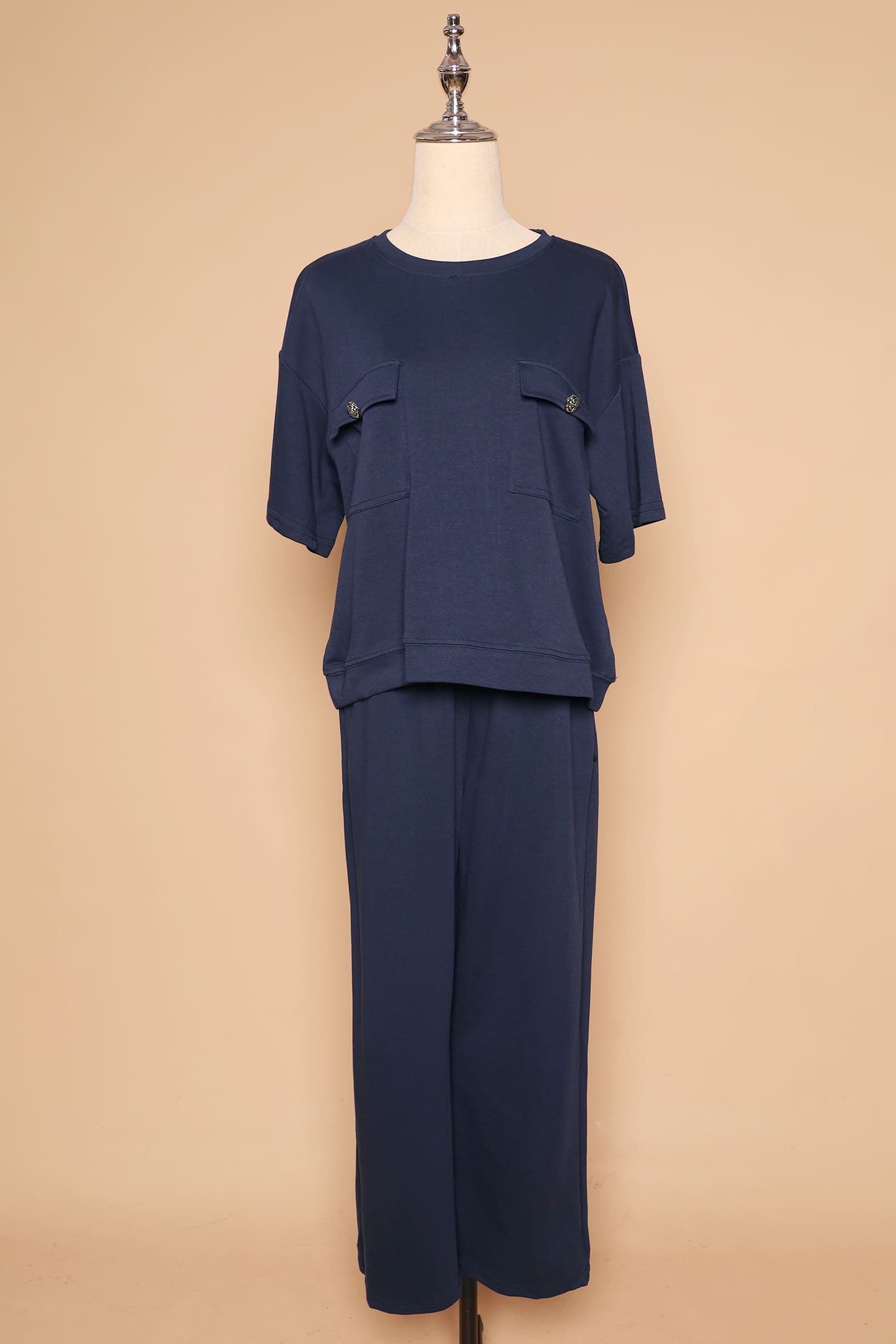 PO - Teetee 2 in 1 Top and Pants Set in Blue