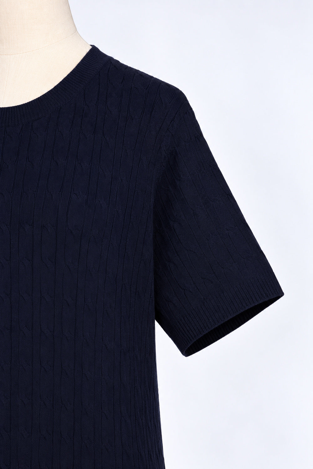 PO - Vivette Knit Dress in Blue
