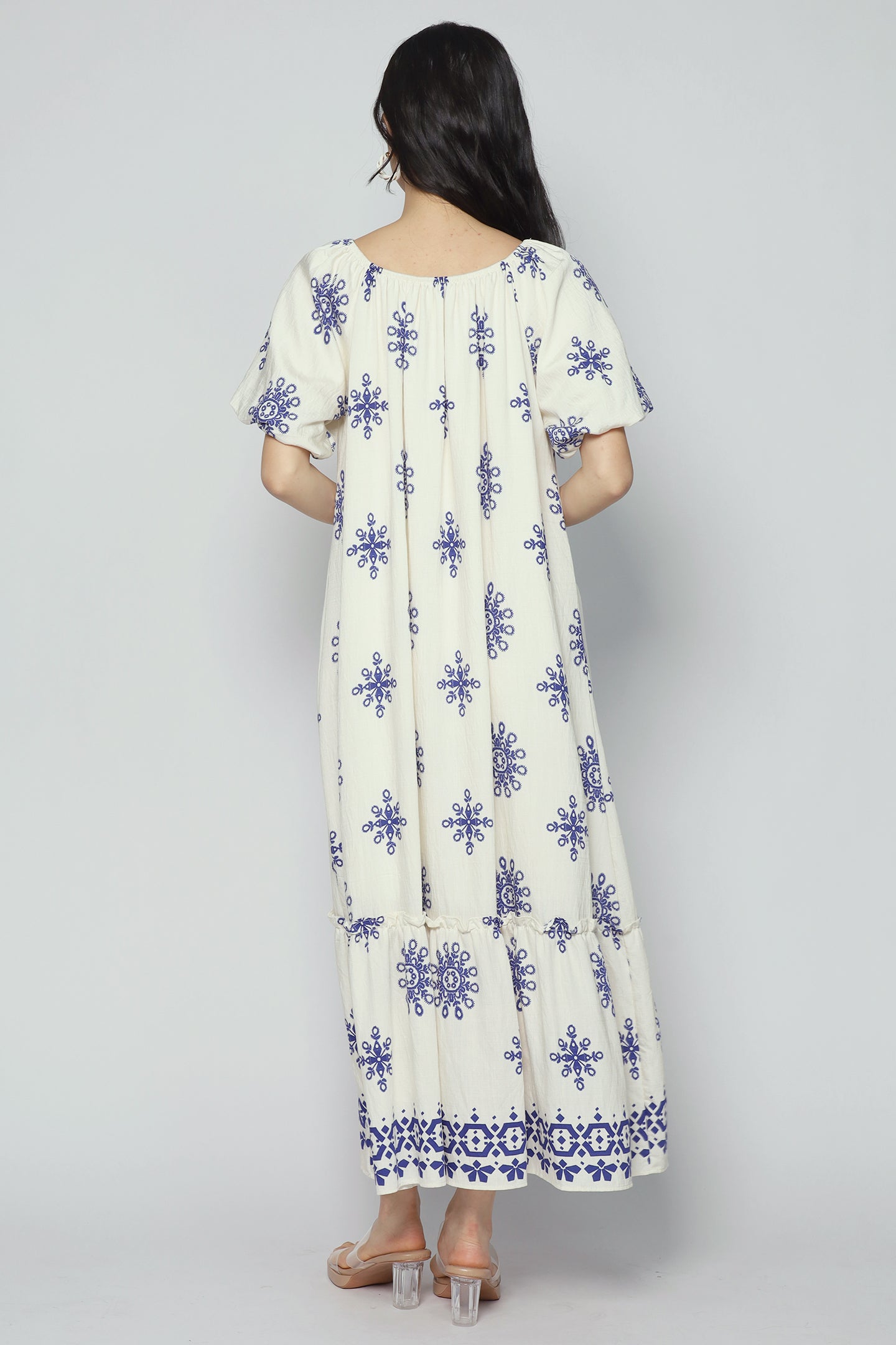 Wenya Dress in Blue