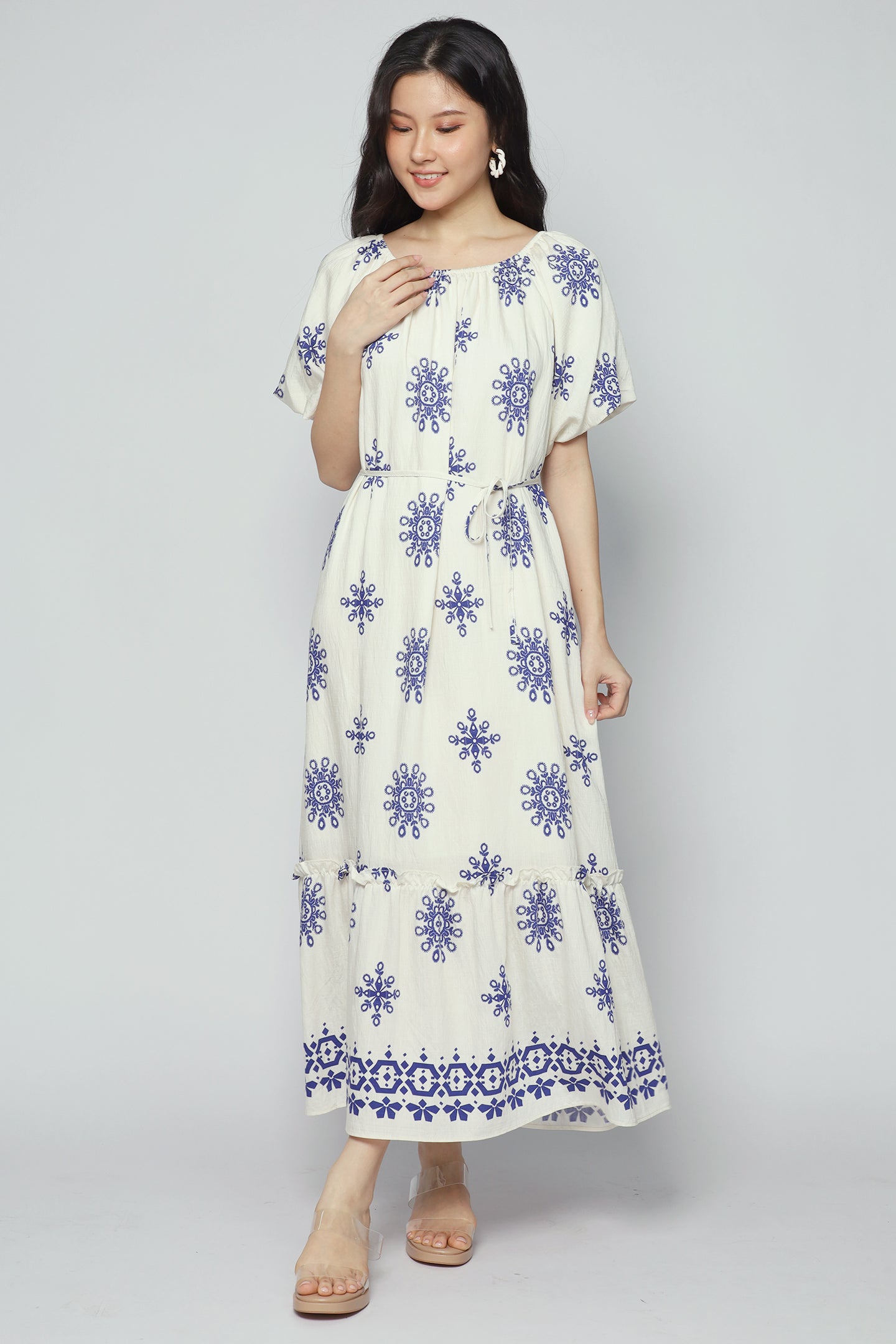 Wenya Dress in Blue