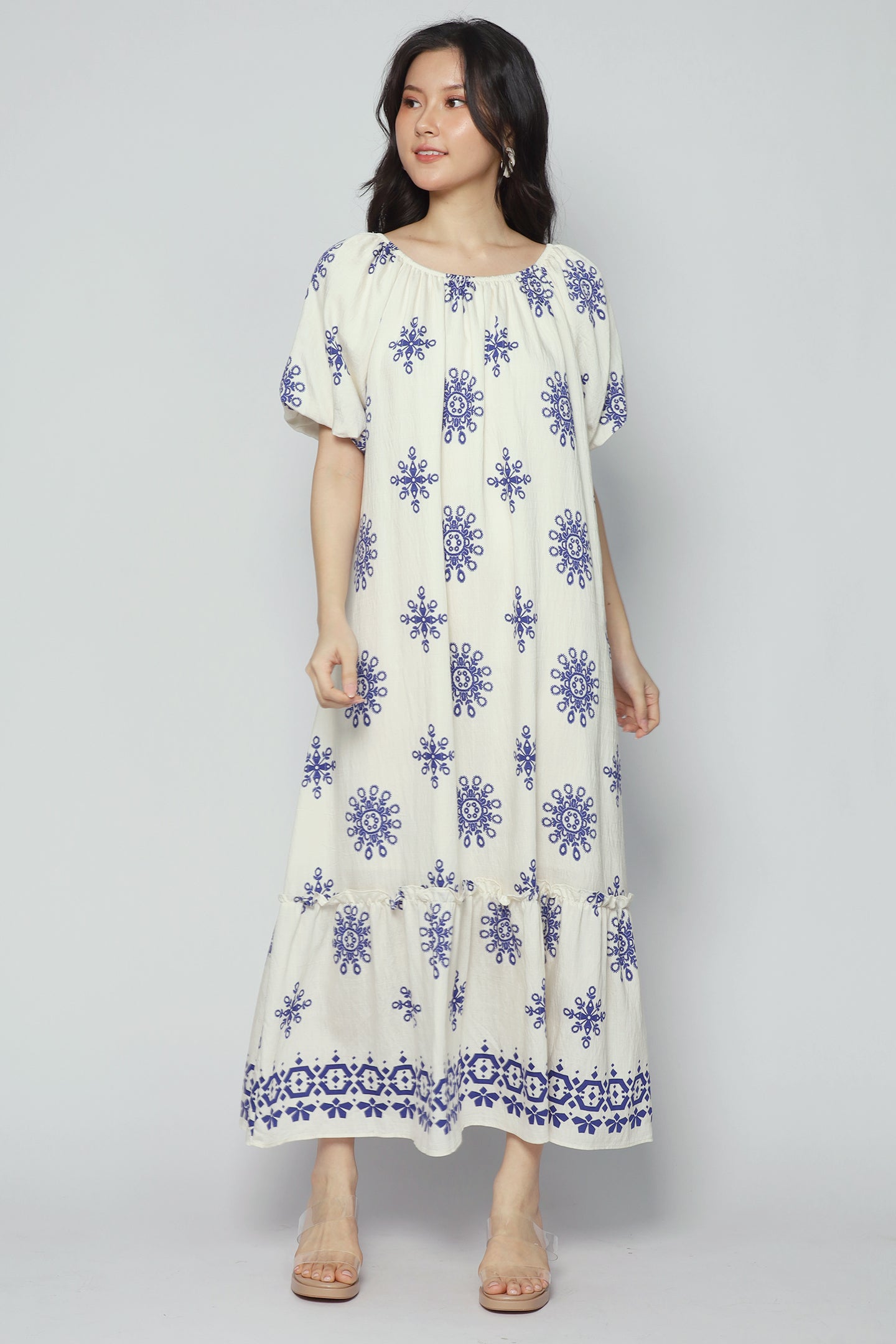 Wenya Dress in Blue
