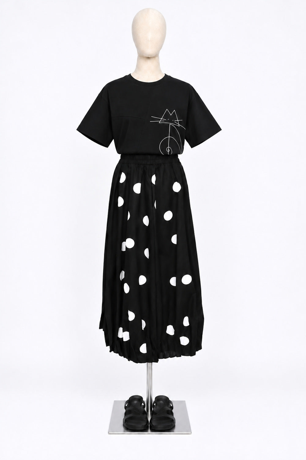 PO - Wany Polkadot Culottes
