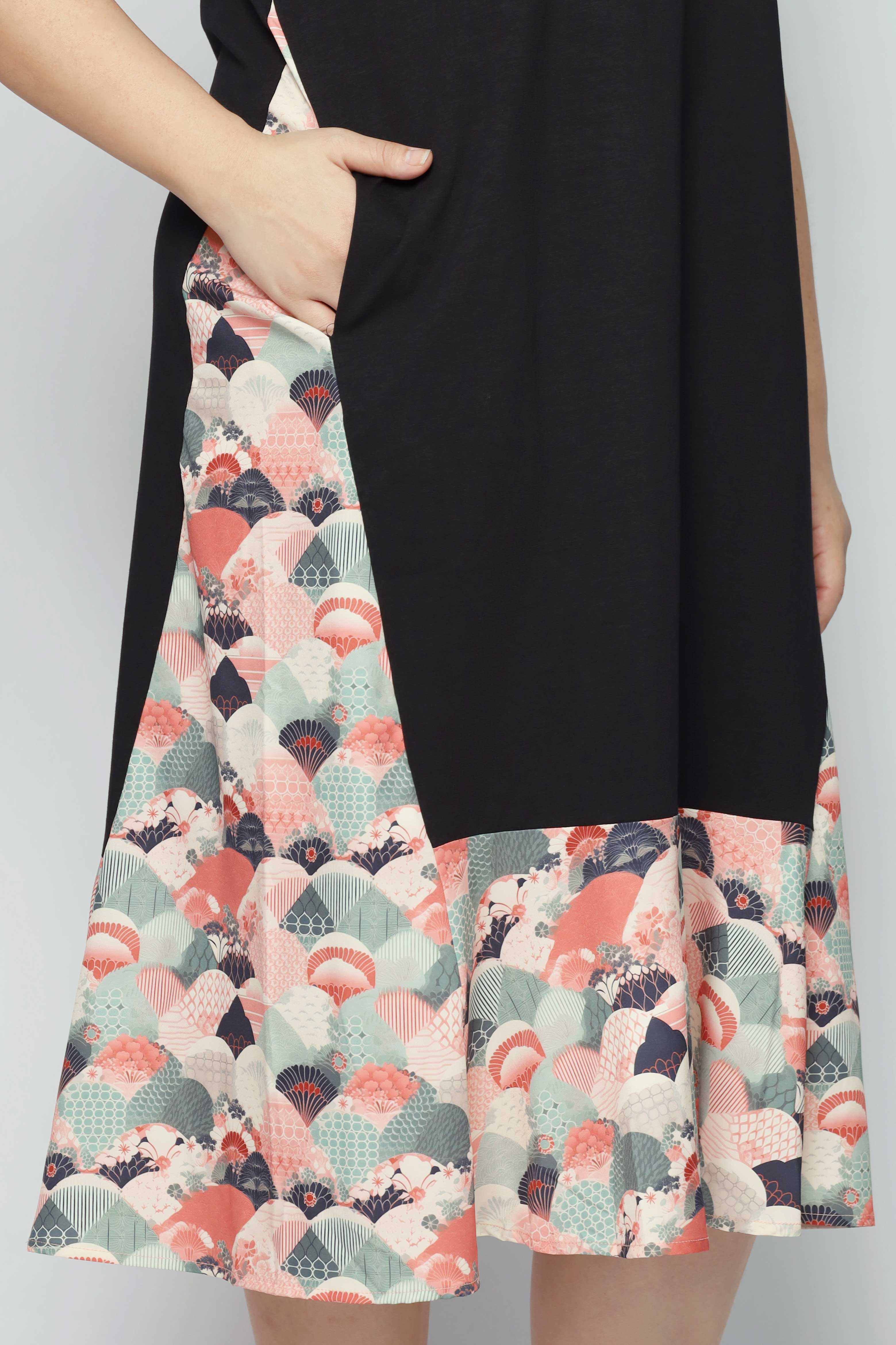 Backorders Wendy Dress in Japanese Hills