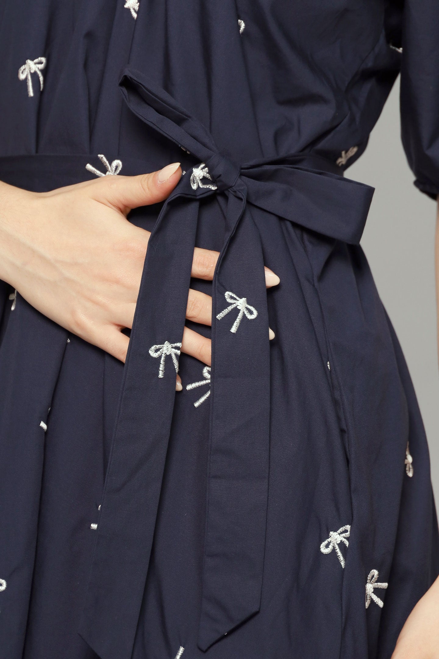 Whitney V Dress in Ribbon Bloom