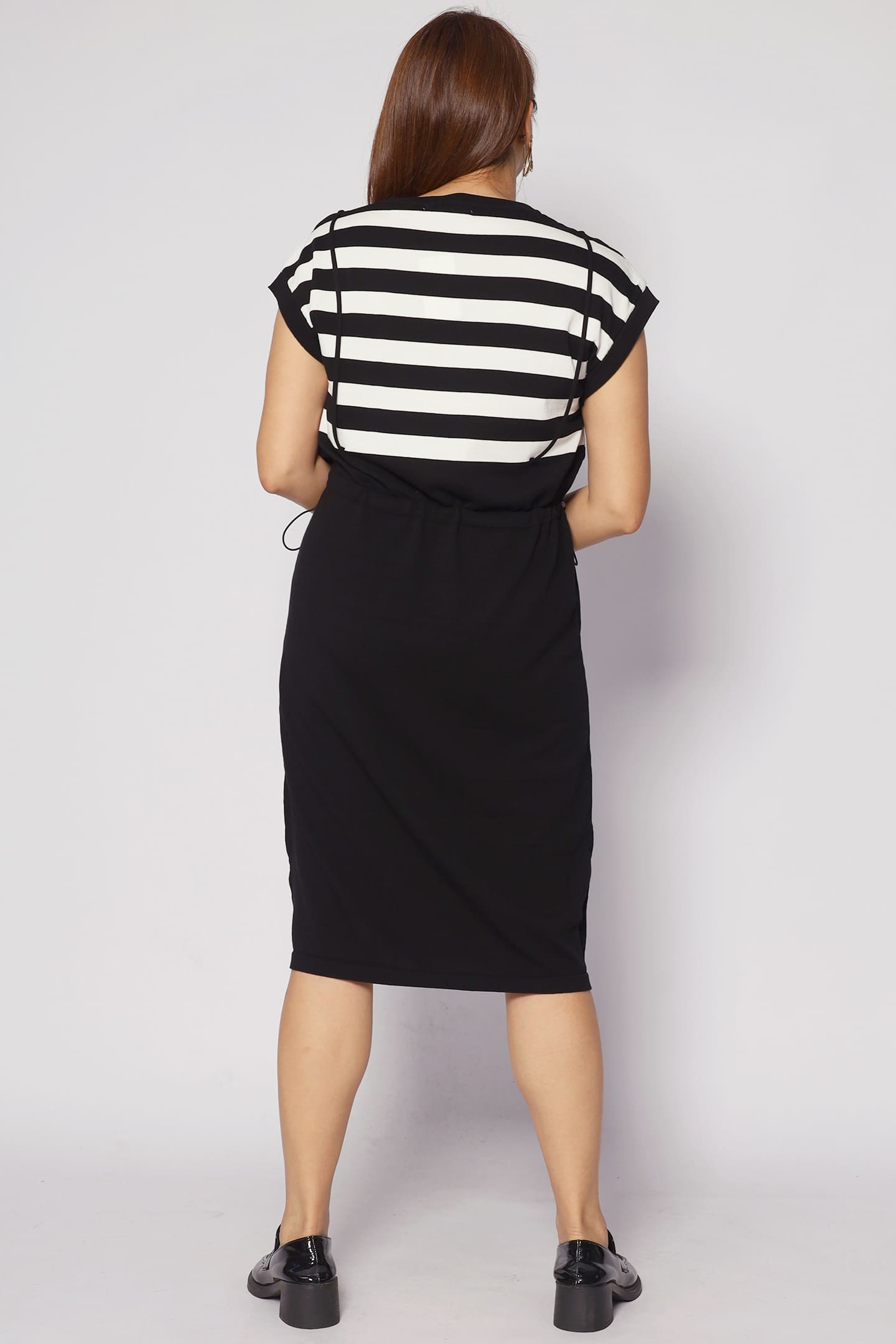 Backorders Windie Knit Dress in Stripes