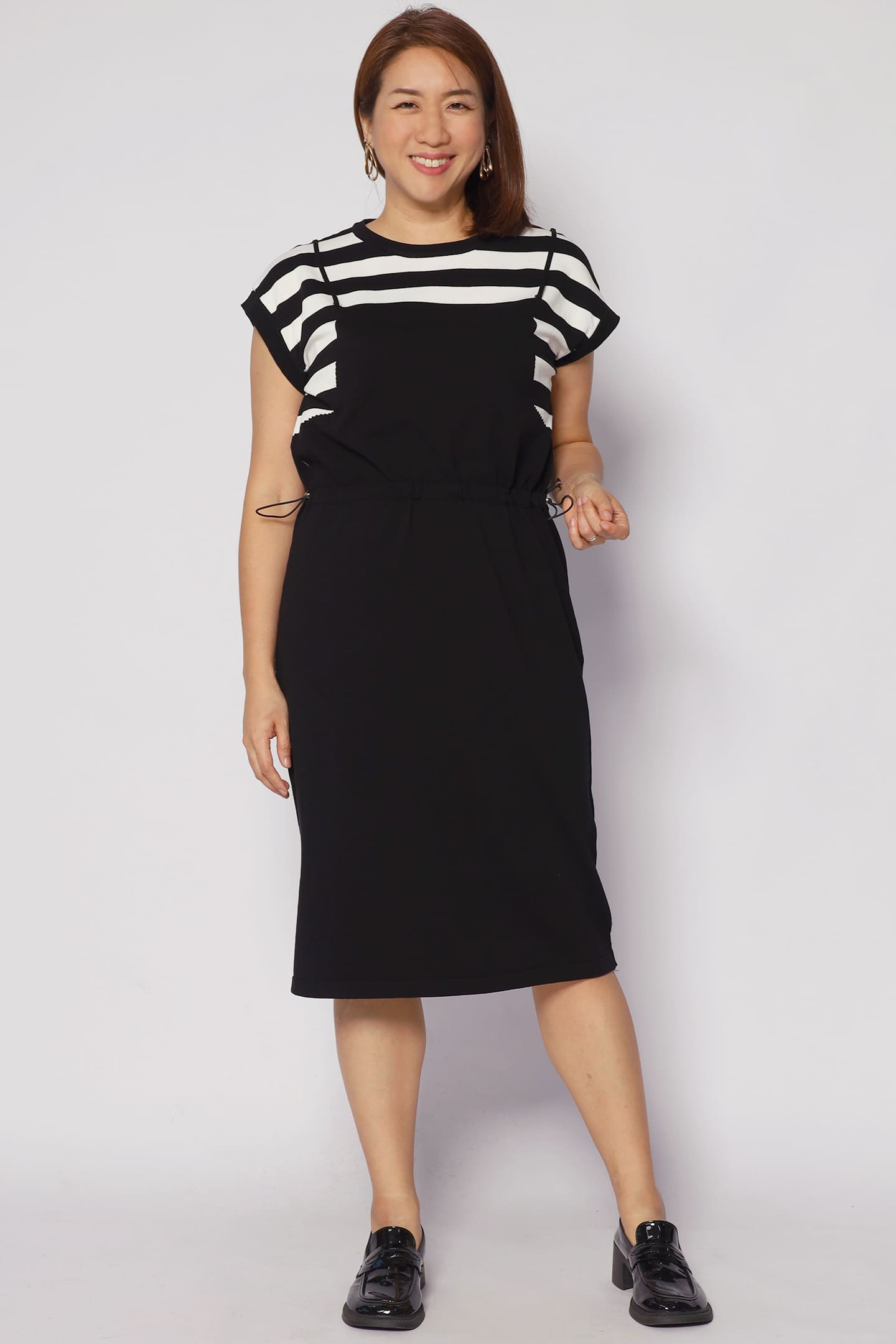 Backorders Windie Knit Dress in Stripes