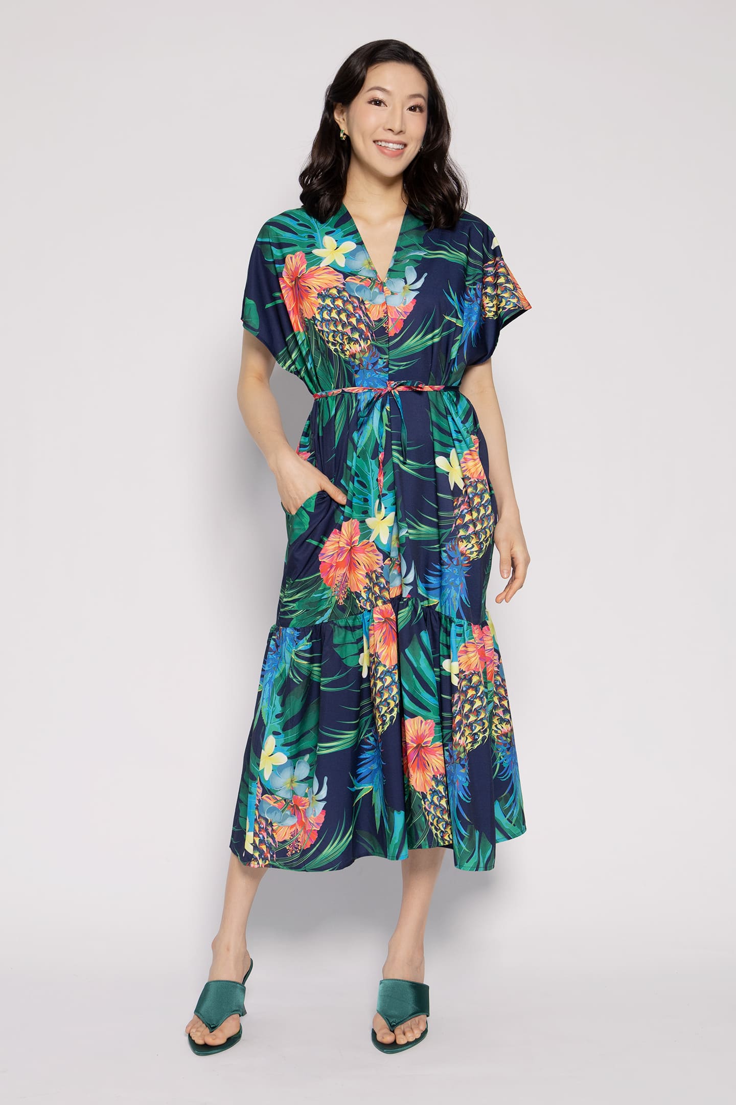 Wonda Dress in Pineapple Delight