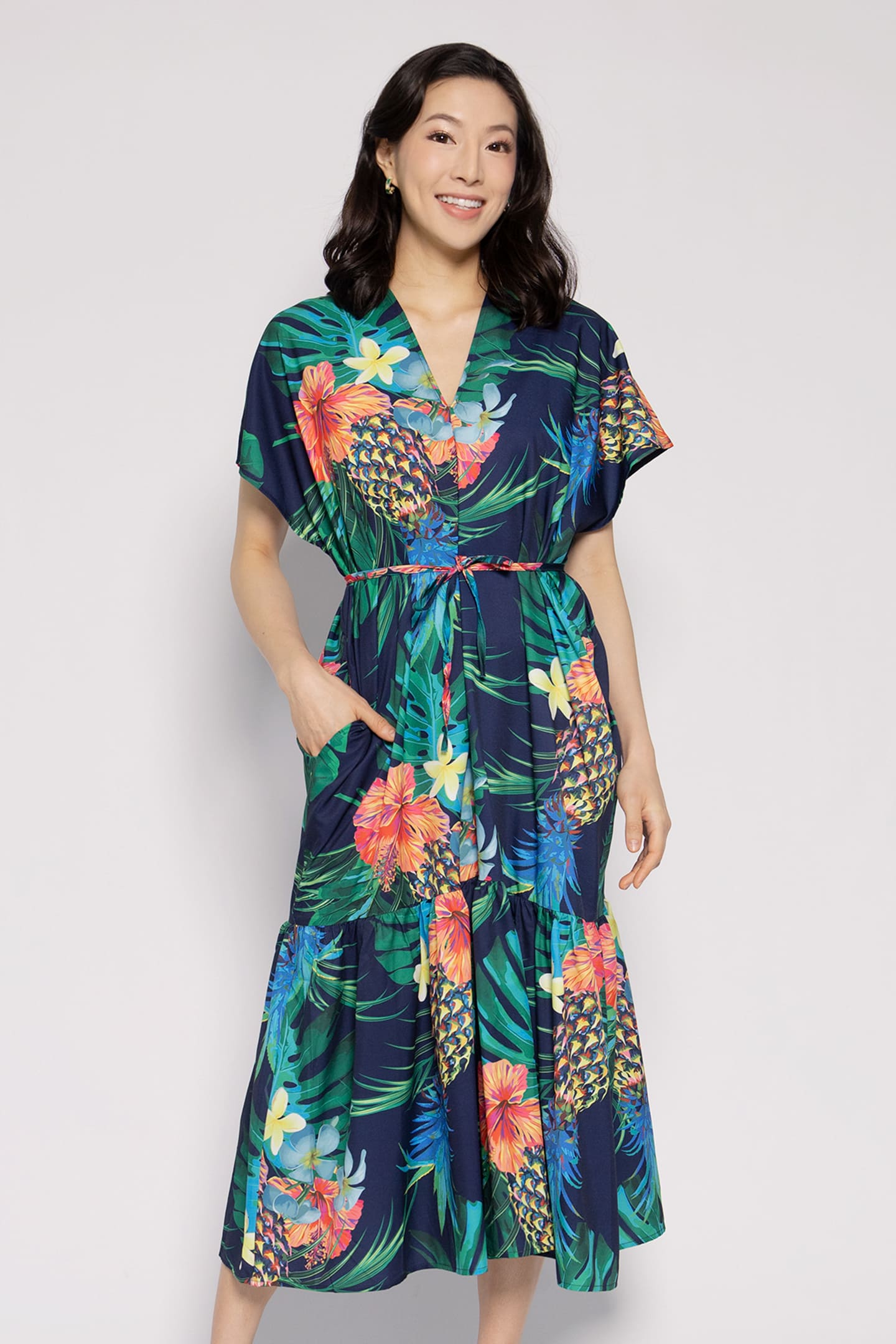 Wonda Dress in Pineapple Delight