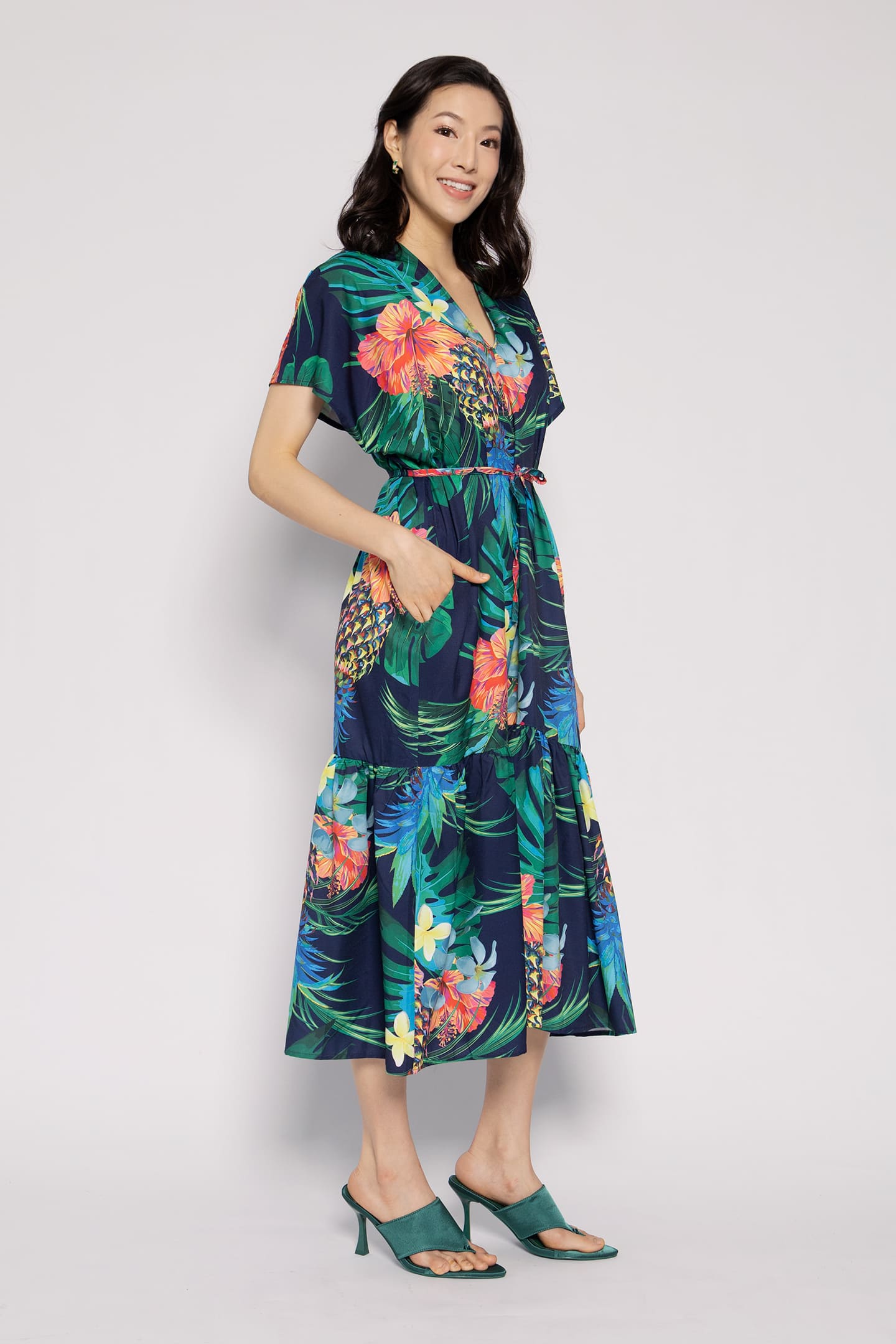 Wonda Dress in Pineapple Delight