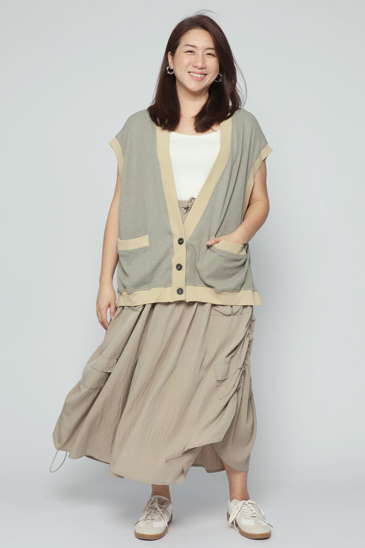 Xuan Cardigan in Green