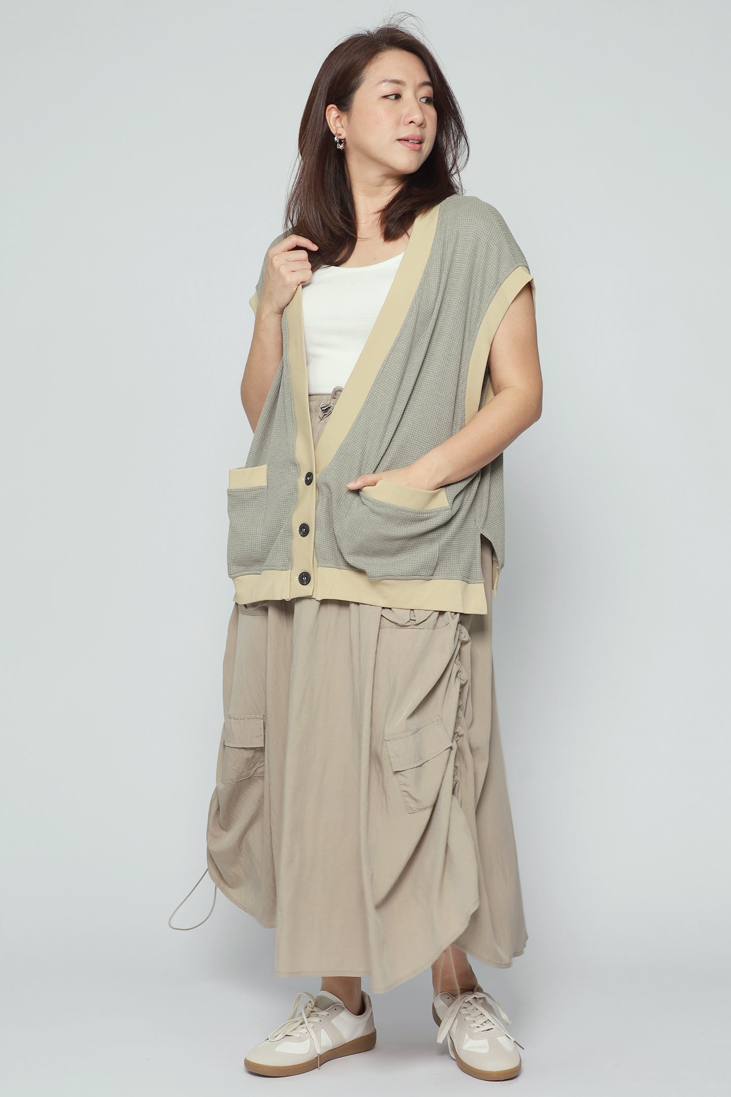 Xuan Cardigan in Green