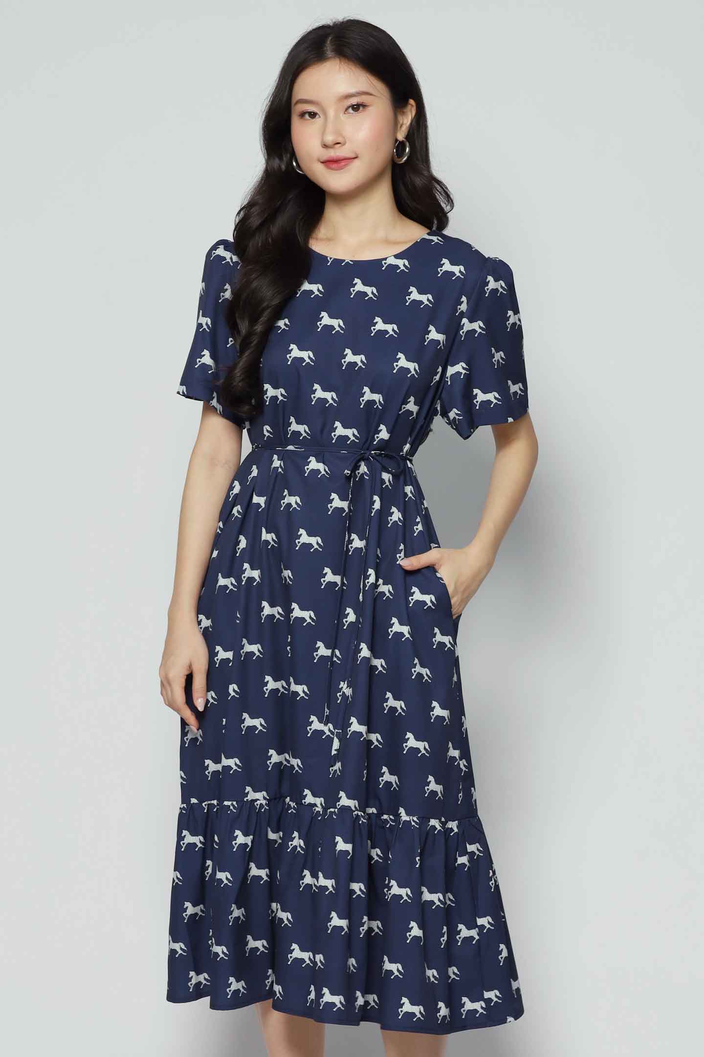 Xing Dress in Stallion