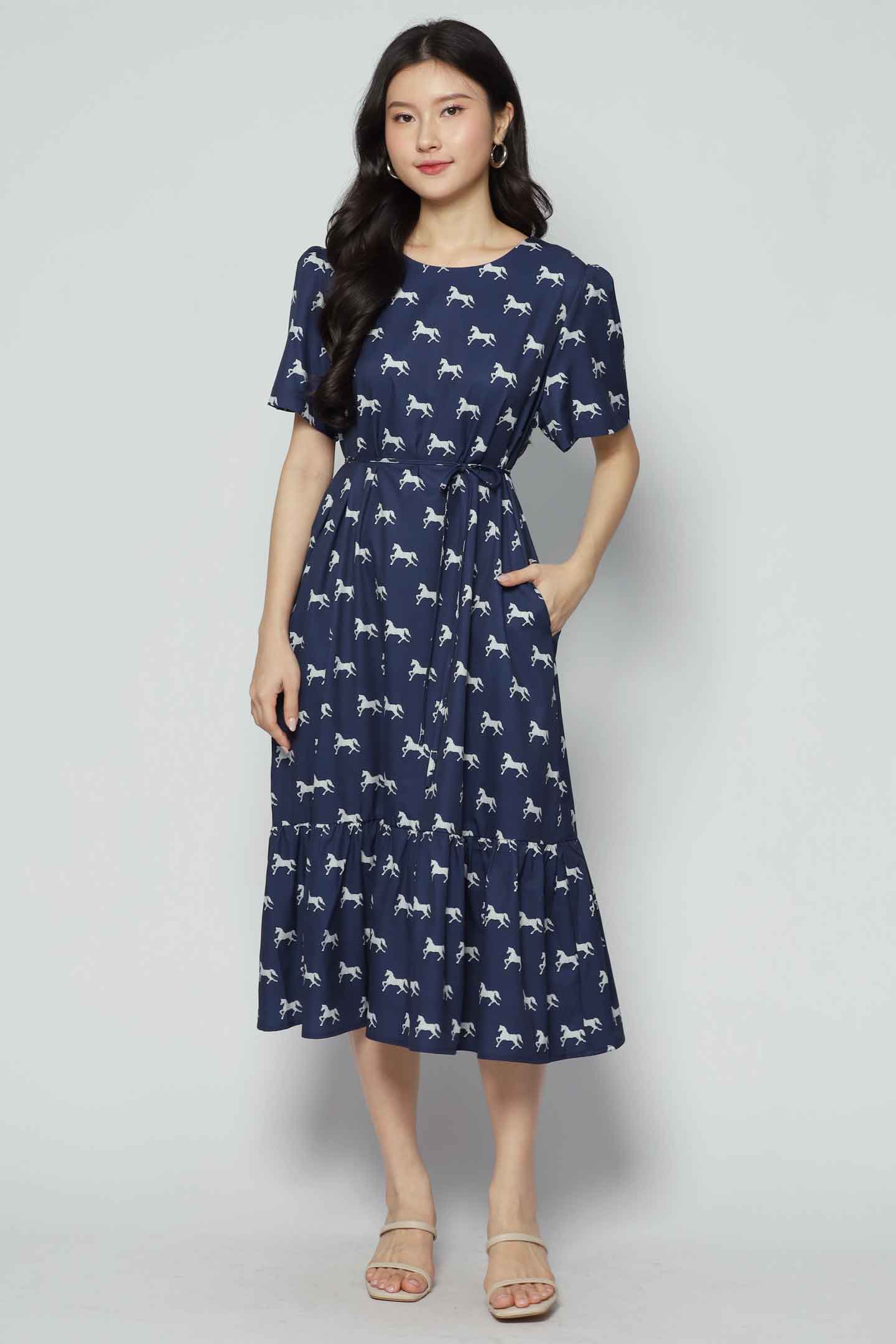 Xing Dress in Stallion