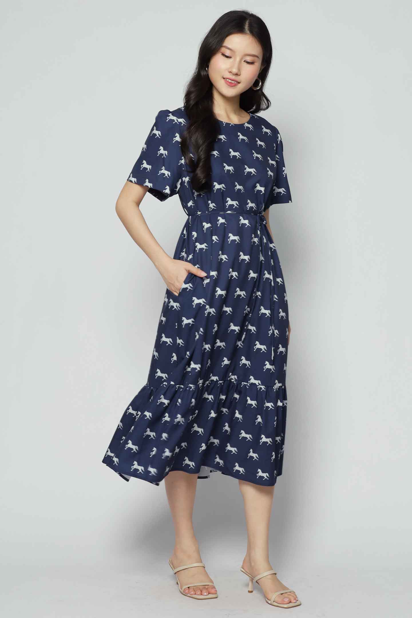 Xing Dress in Stallion